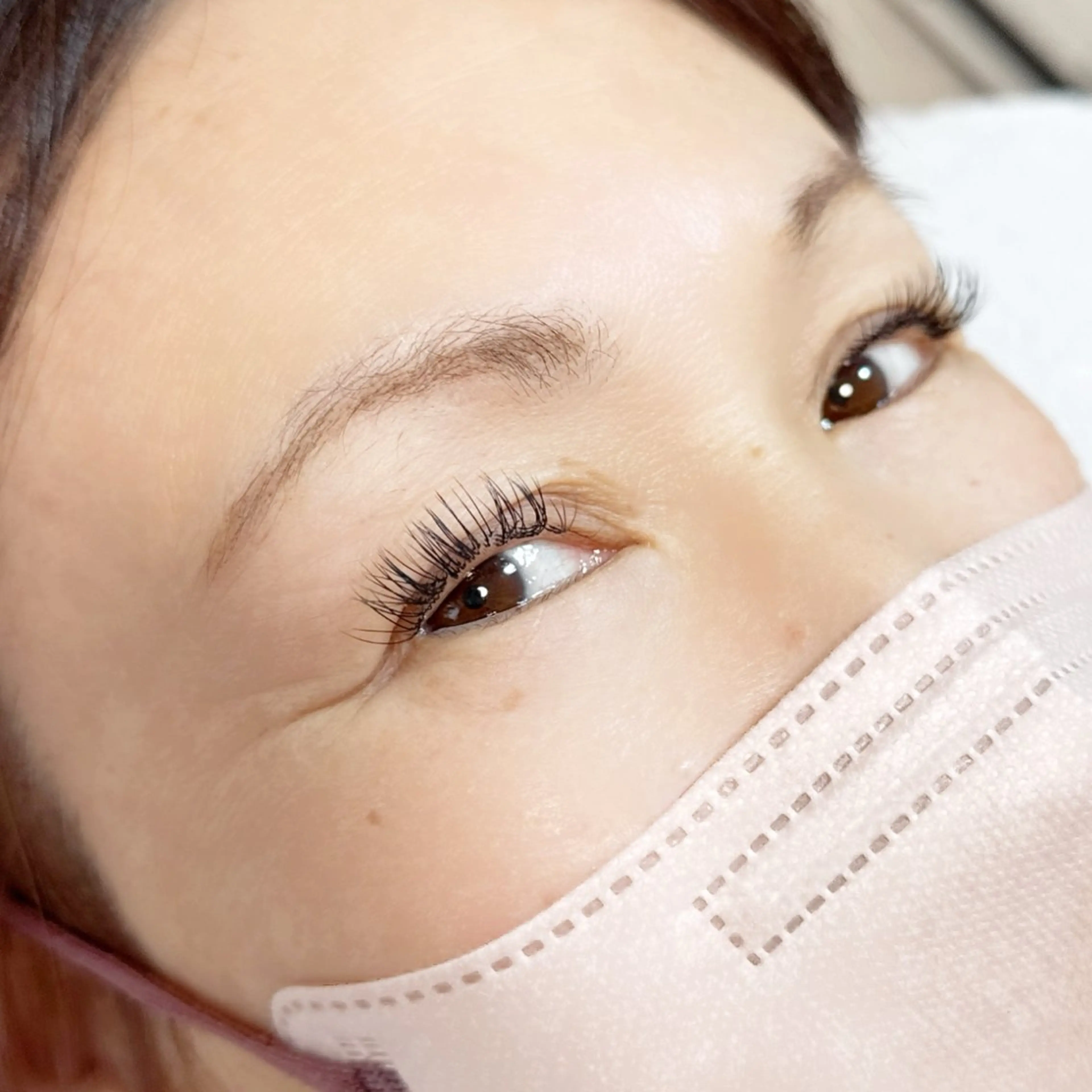 マツエク・マツパ Cカール フラットラッシュ マツエク salon de Tiara Fukaのマツエク・マツパデザイン