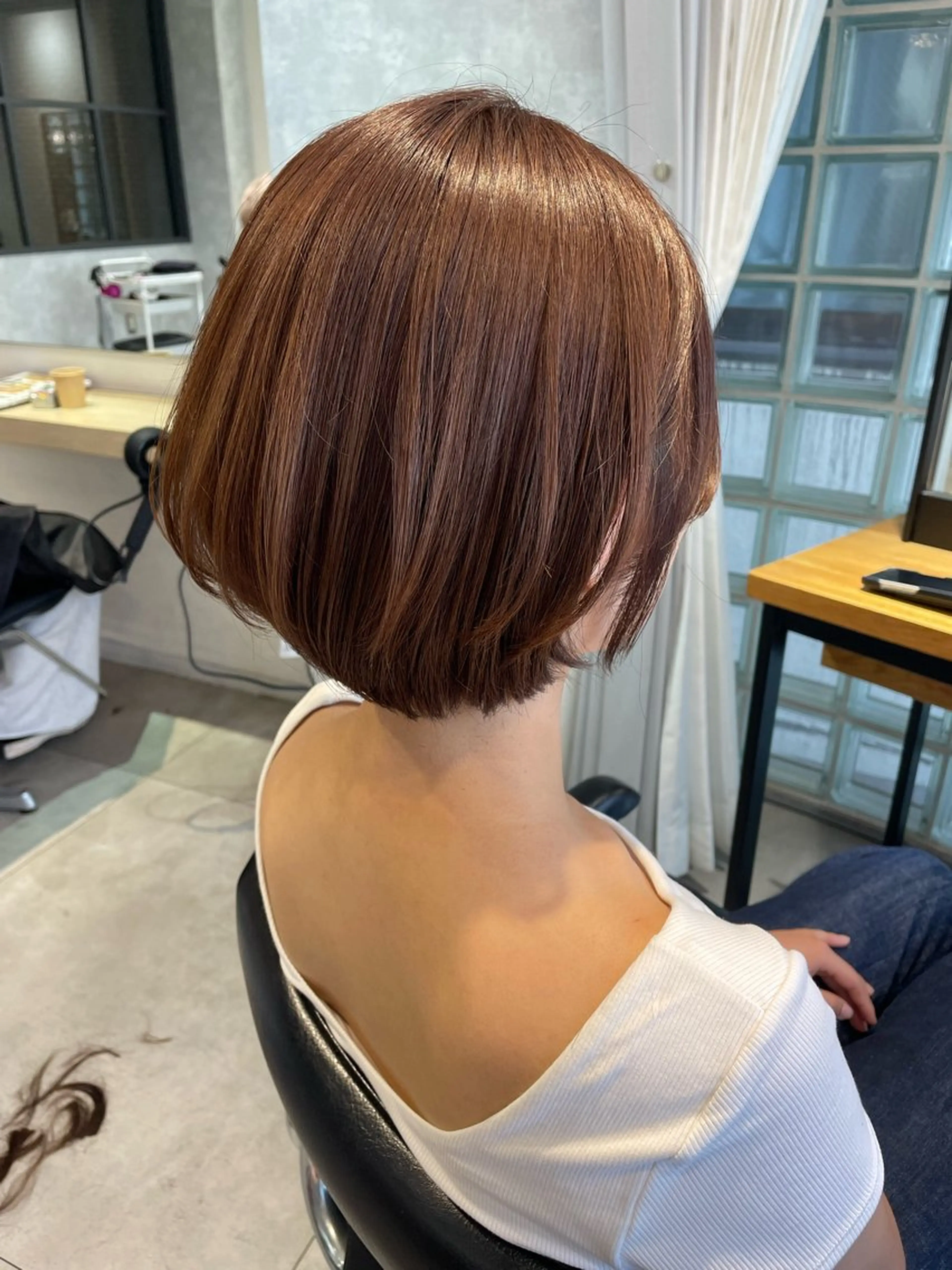 ♡カット＋艶々カラー＋トリートメント♡ミディアム＋¥500ロング＋￥1100の写真