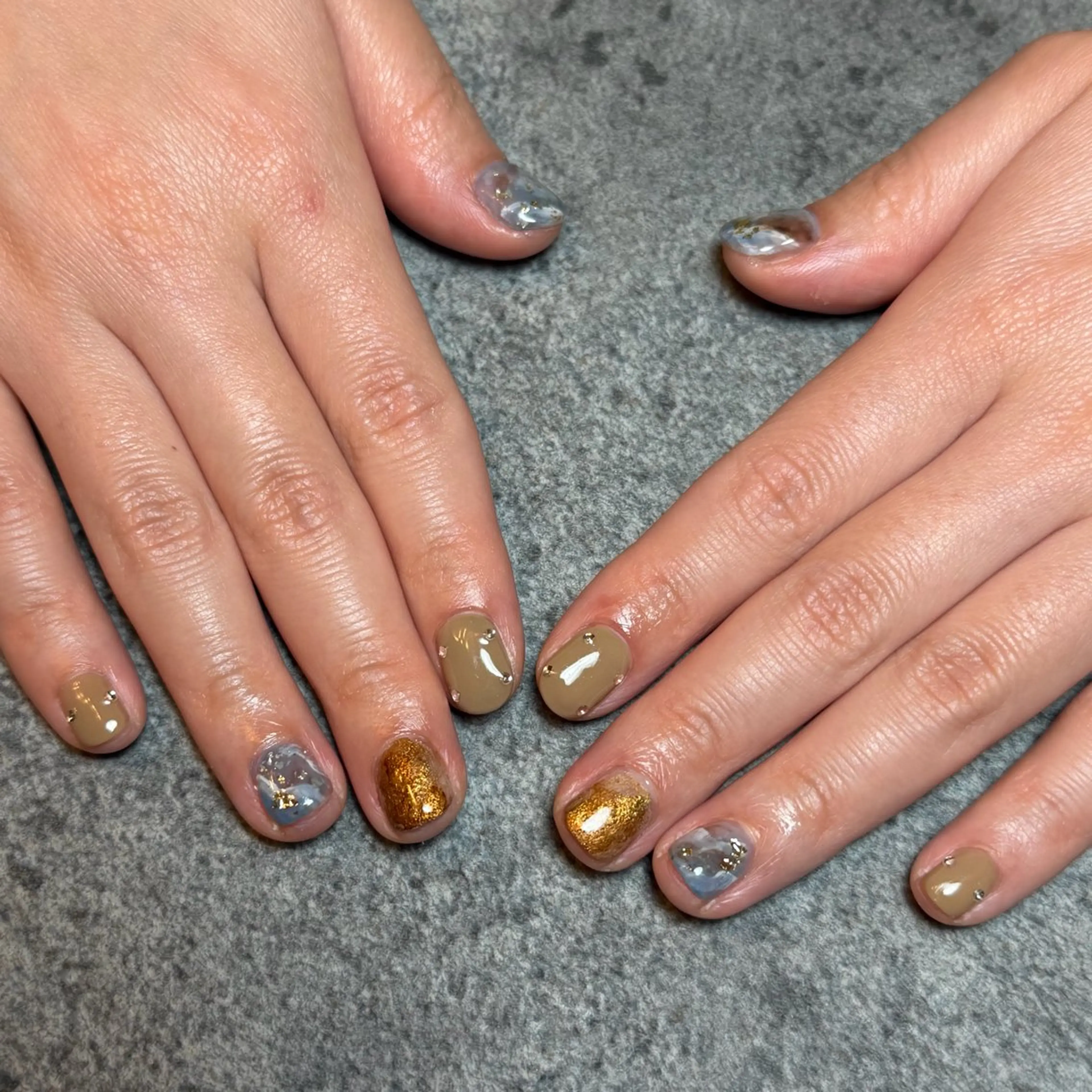 ネイル 自由が丘サロン あやめ💅のネイルデザイン