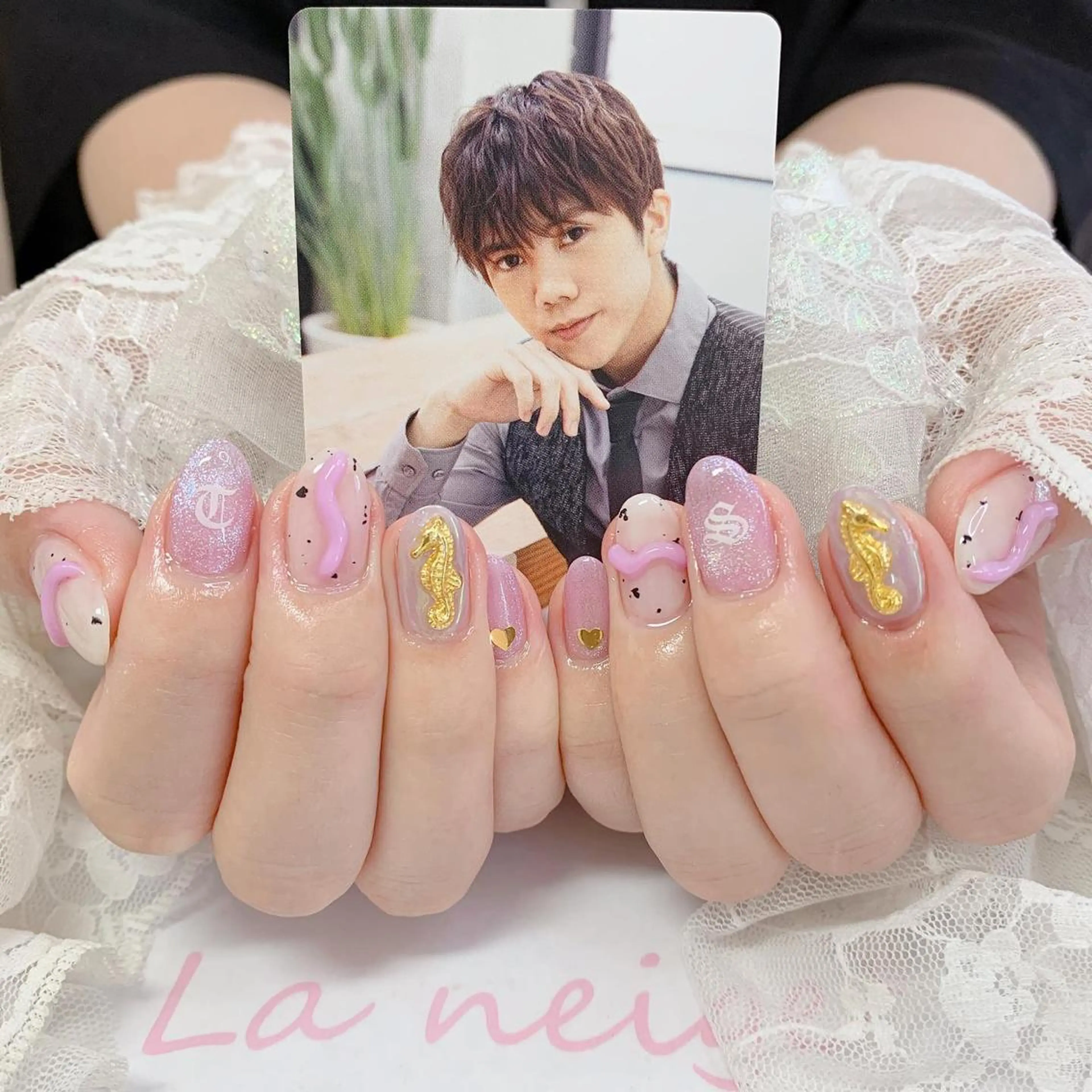 ネイル ハンドネイル La neige* yuki 🐩🌙のネイルデザイン