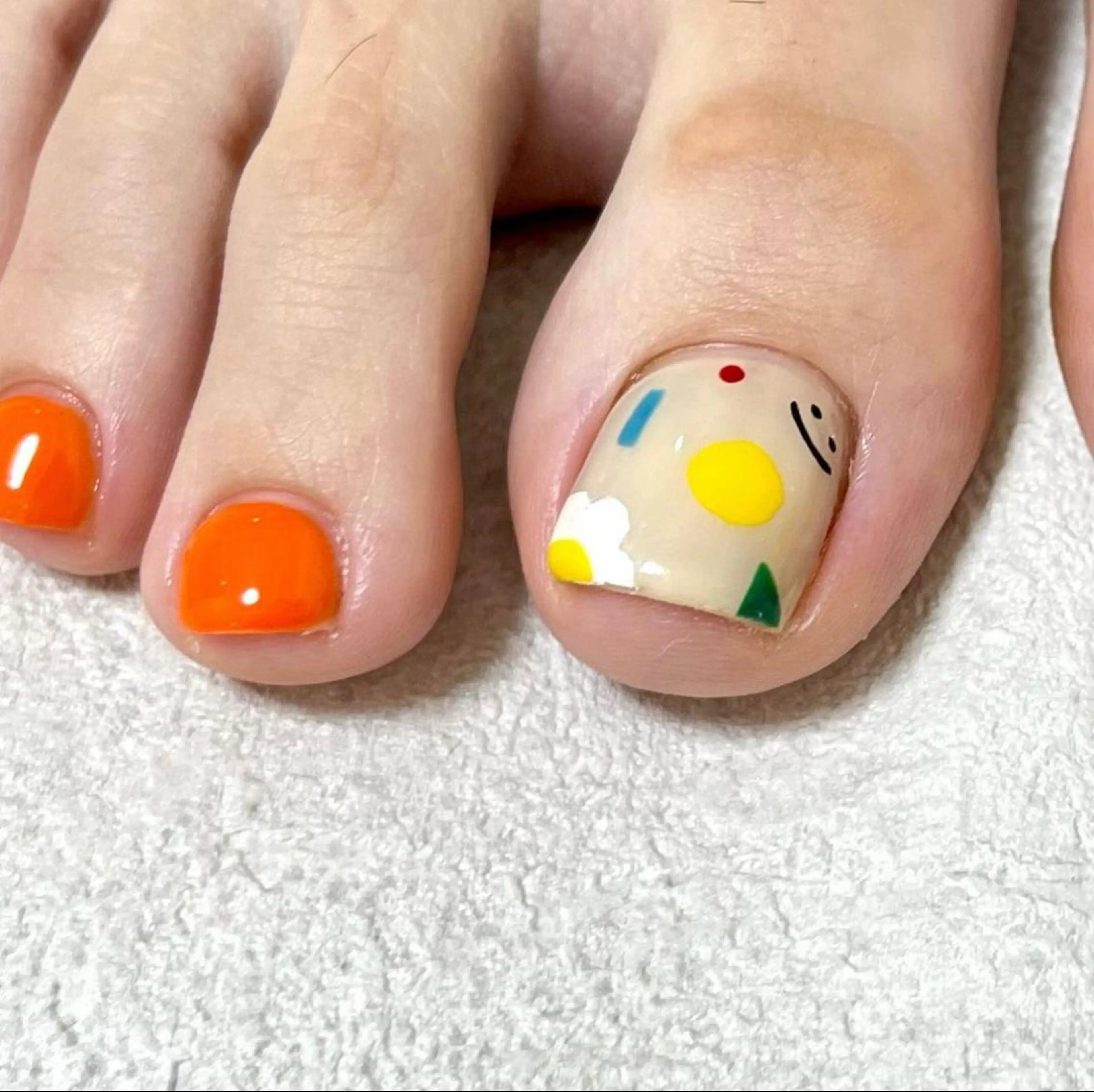 ネイル マツエク・マツパ フットネイル ネイルサロン kupuのネイルデザイン