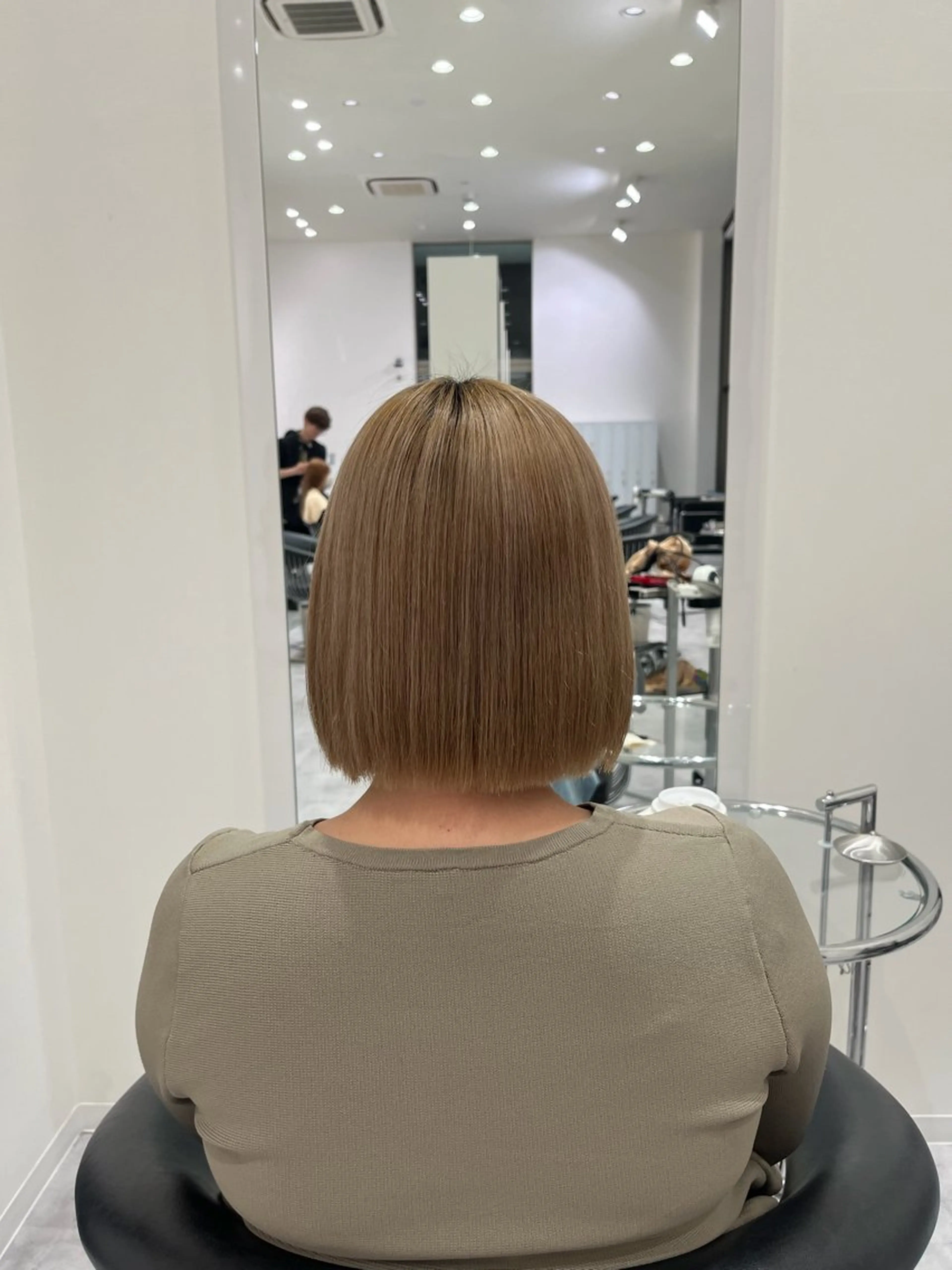 パーマ 縮毛矯正 杉山 陽愛のヘアスタイル