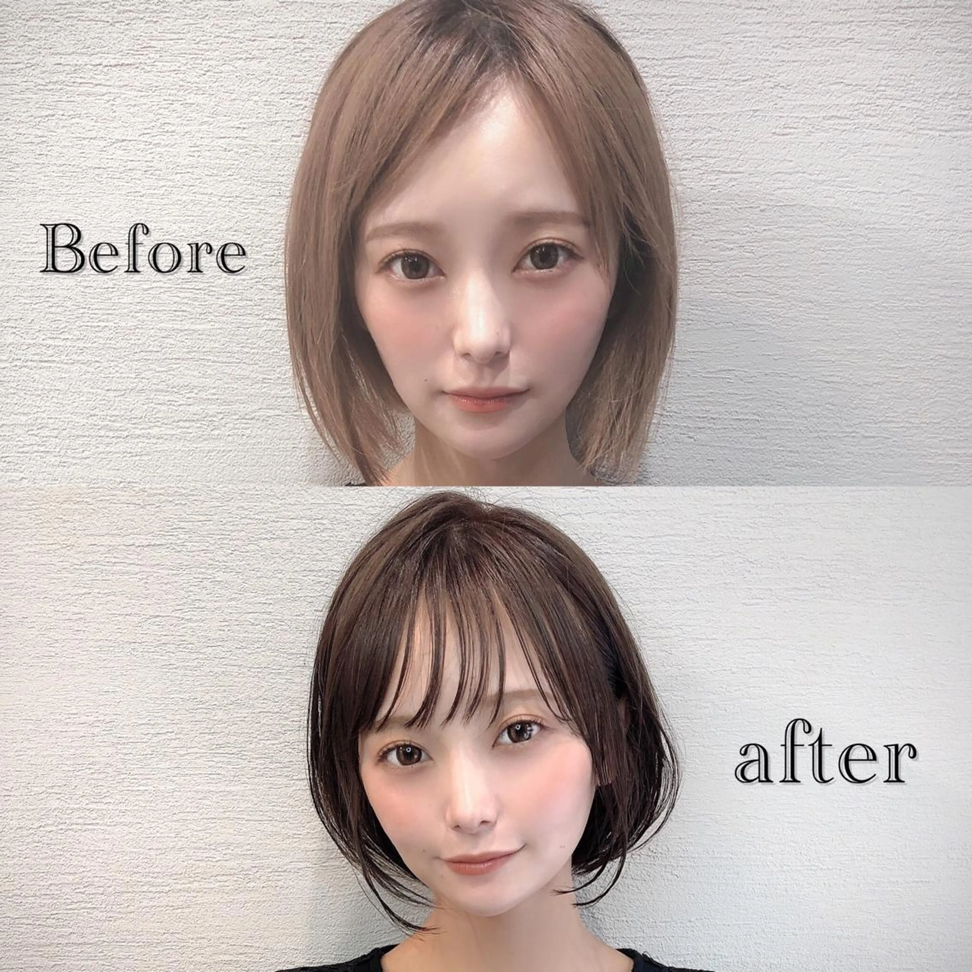 ショート カラー カット ヘアカラー トリートメント ショートの神✨AFL OAT 井上康平のヘアスタイル