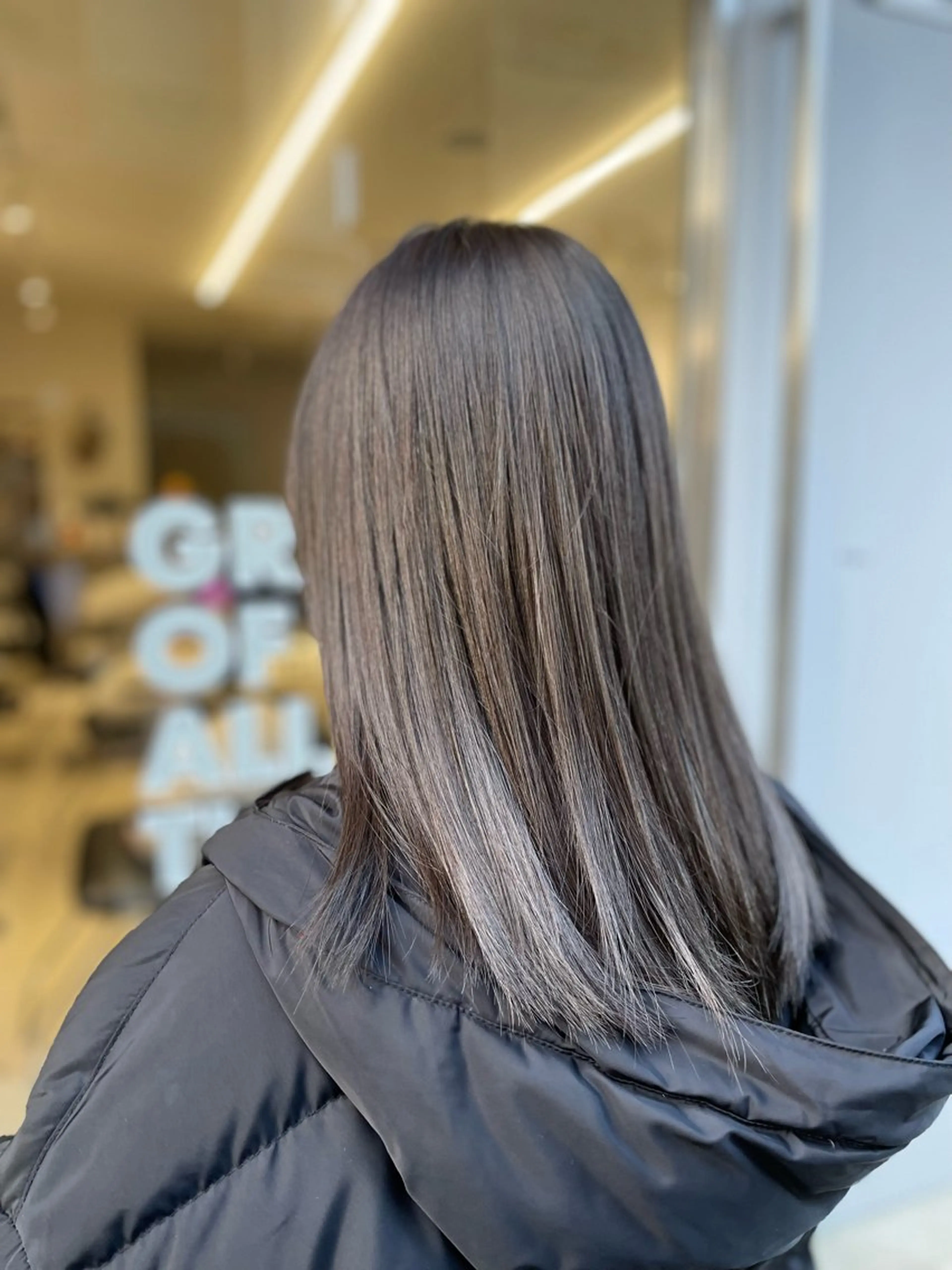 セミロング カラー カット ヘアカラー トリートメント 髪質改善/茅ヶ崎 マツモト リョウのヘアスタイル