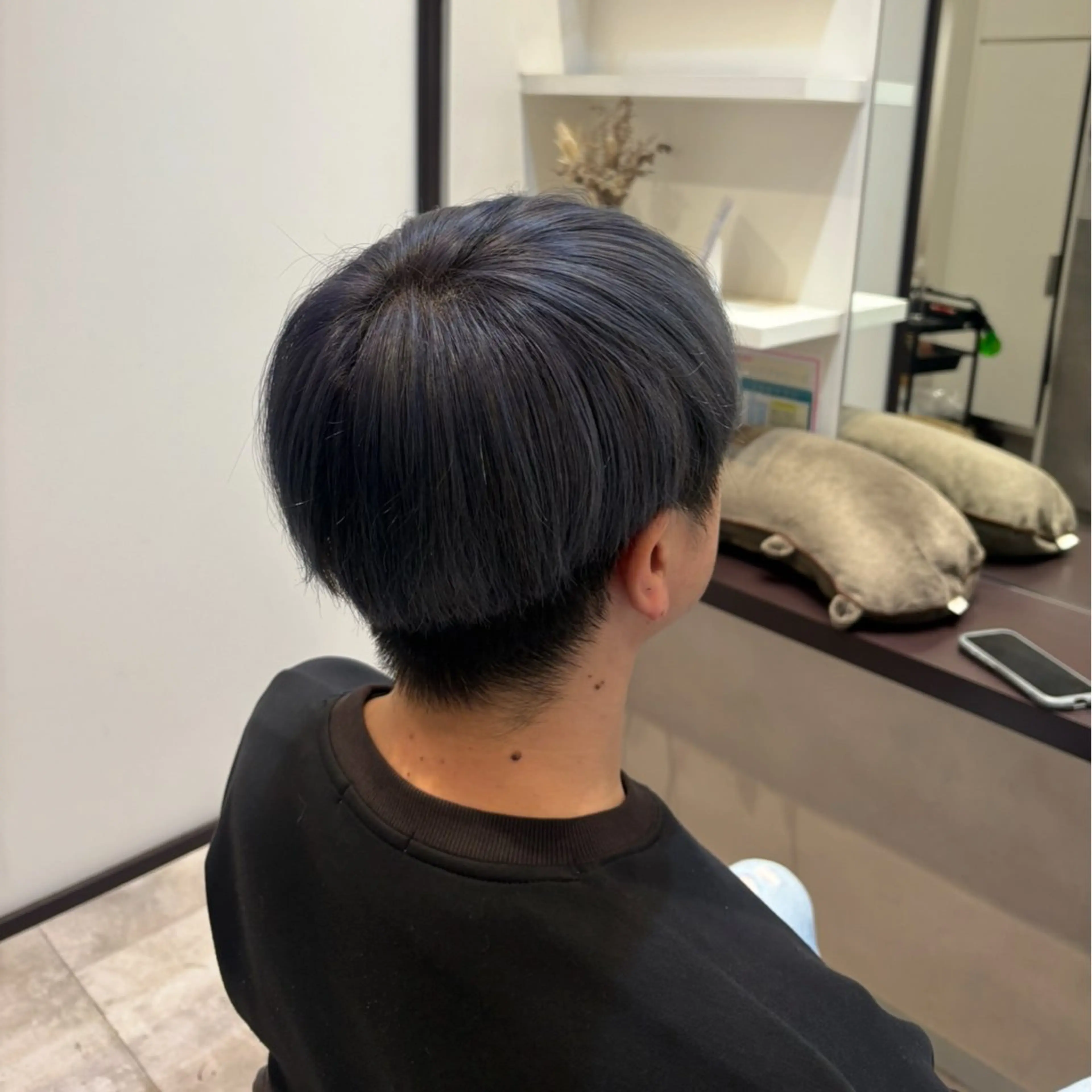 カラー メンズ ブルーカラー カット ヘアカラー 山下ちひろ ／髪質改善カラーのヘアスタイル