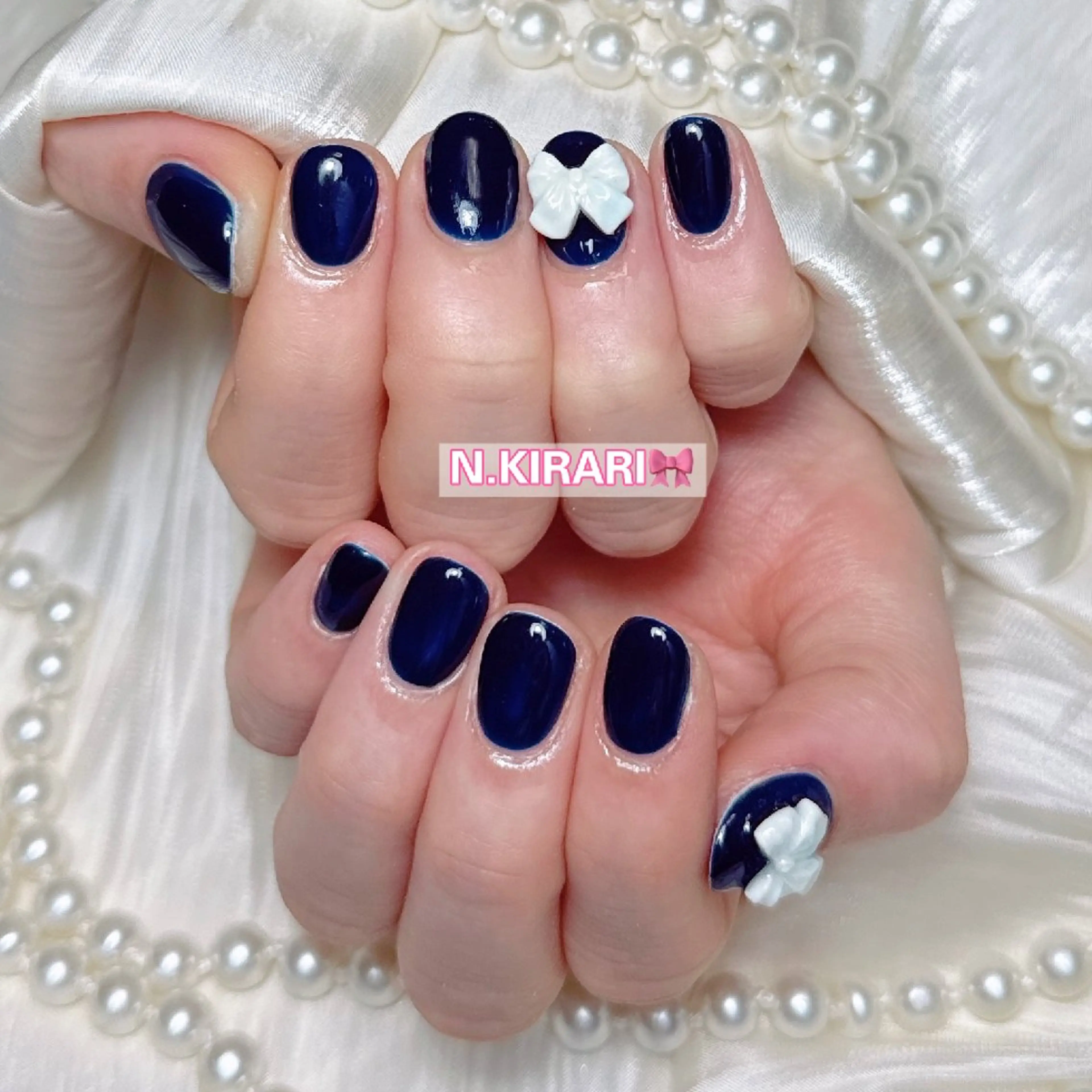 ネイル ハンドネイル ハンドケア 🎀 ユズ 🎀のネイルデザイン