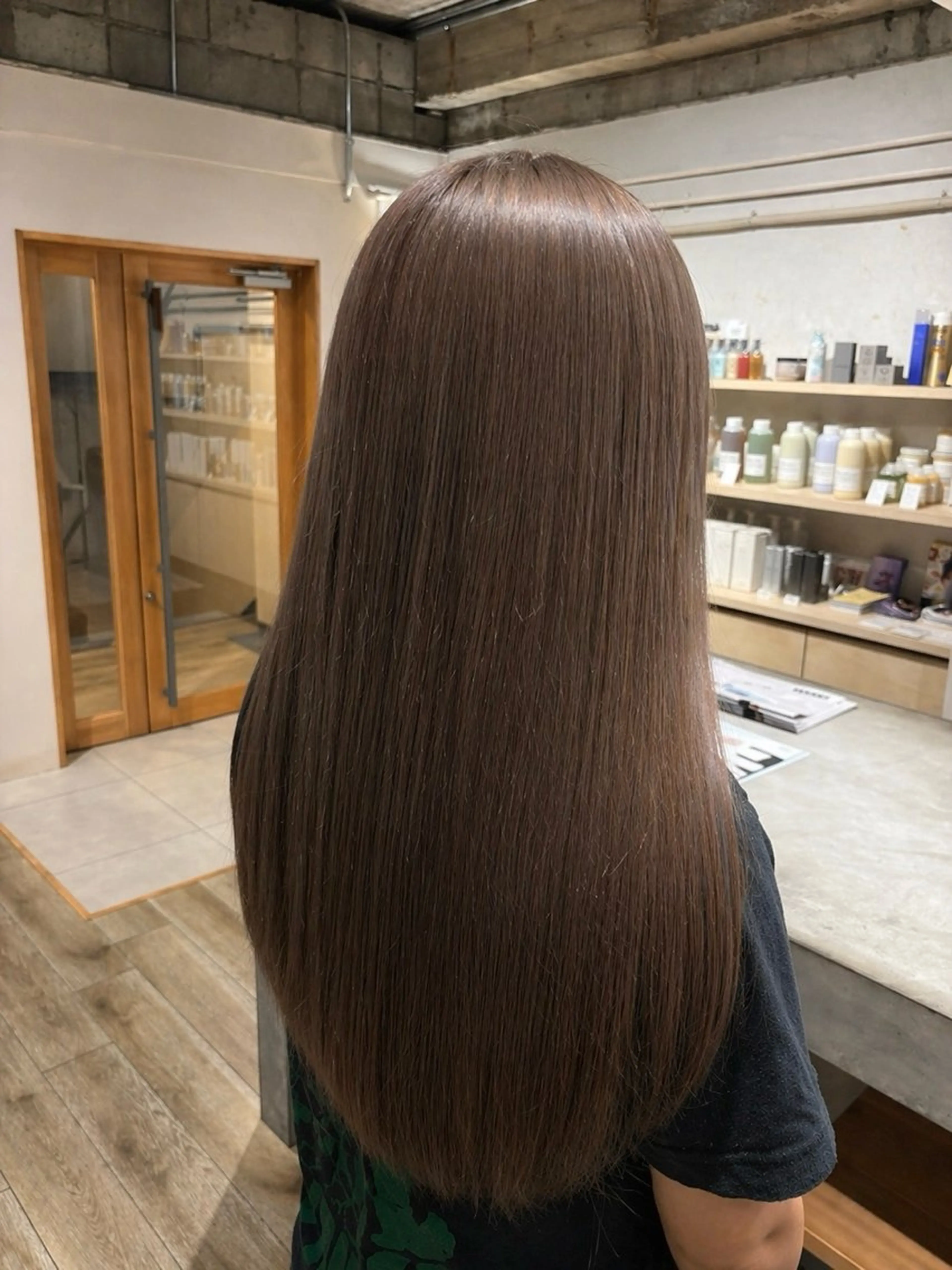 ロング カラー ベージュカラー ラベンダーカラー ヘアカラー ai ㅤのヘアスタイル