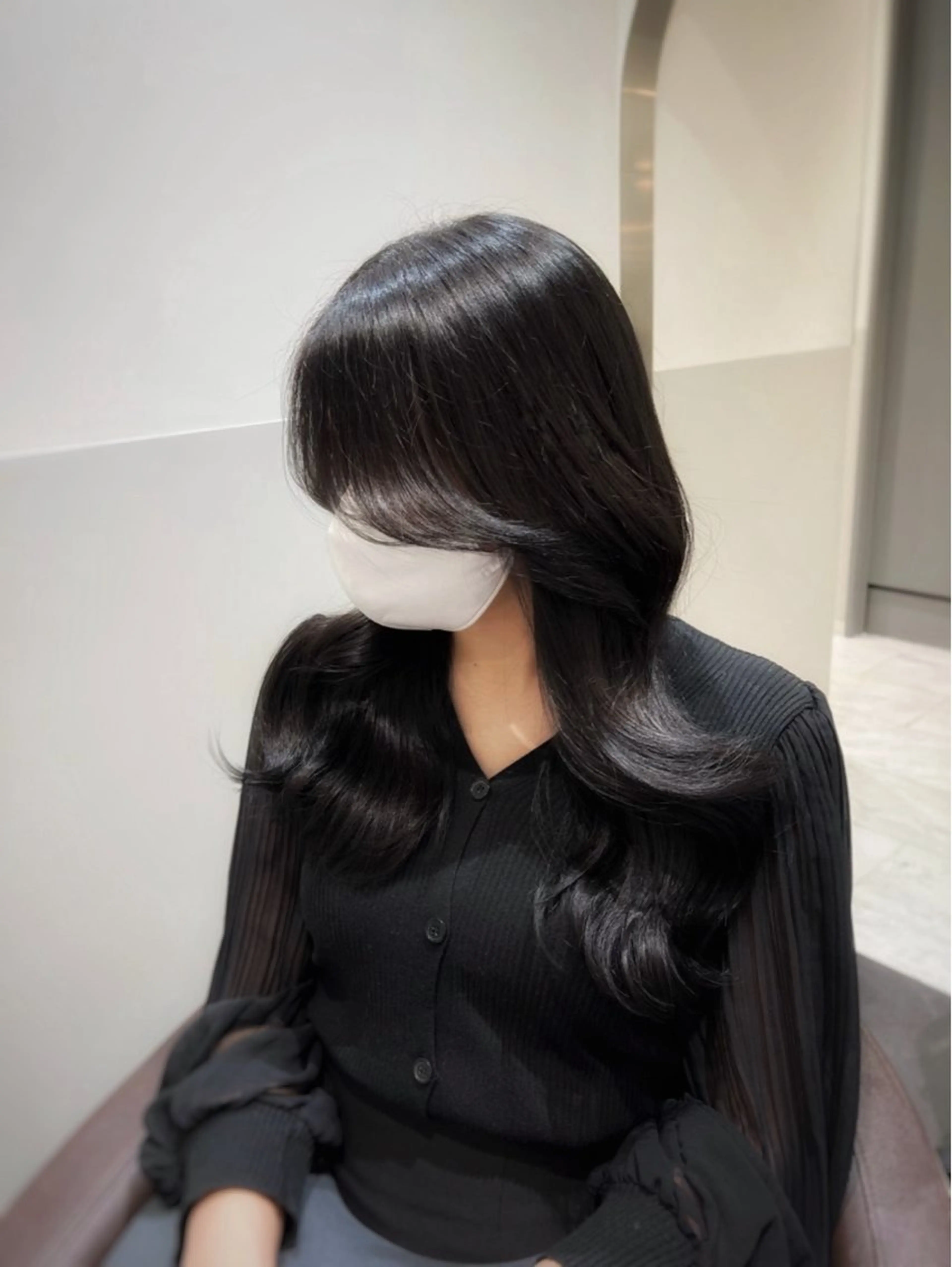 ロング カラー 髪質改善 韓国風ヘア 縮毛矯正 カット ヘアカラー トリートメント SALOWIN east店6F所属・TAKUMI 【美髪特化】のヘアスタイル