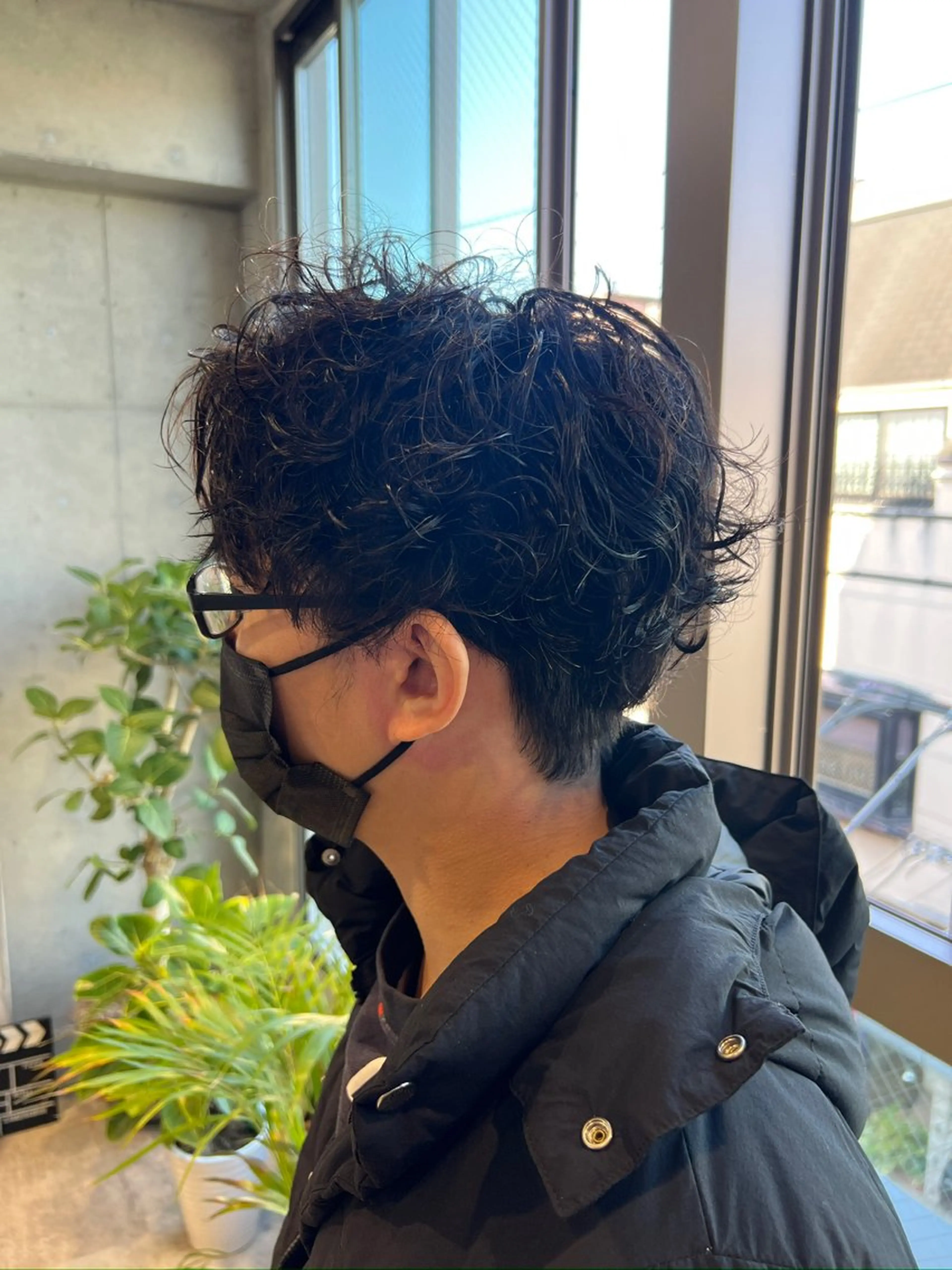 メンズ メンズパーマ カット パーマ 透明感/血色カラー/ 似合せレイヤー/ゆいのヘアスタイル