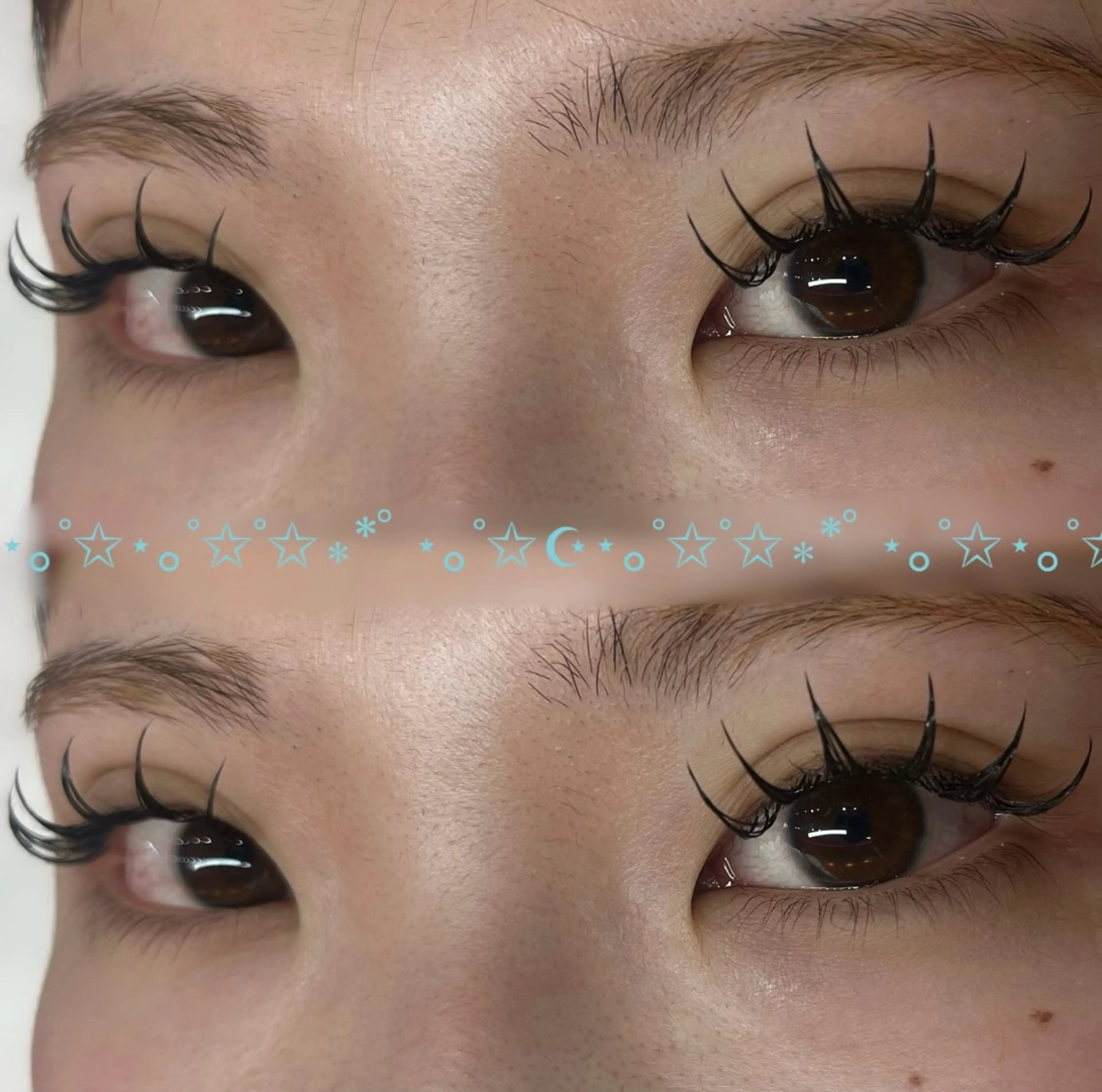 【装着モデル】4月20日 マツエク👀 ダブルフラットラッシュ140本70束保証🐈‍⬛🎀の写真