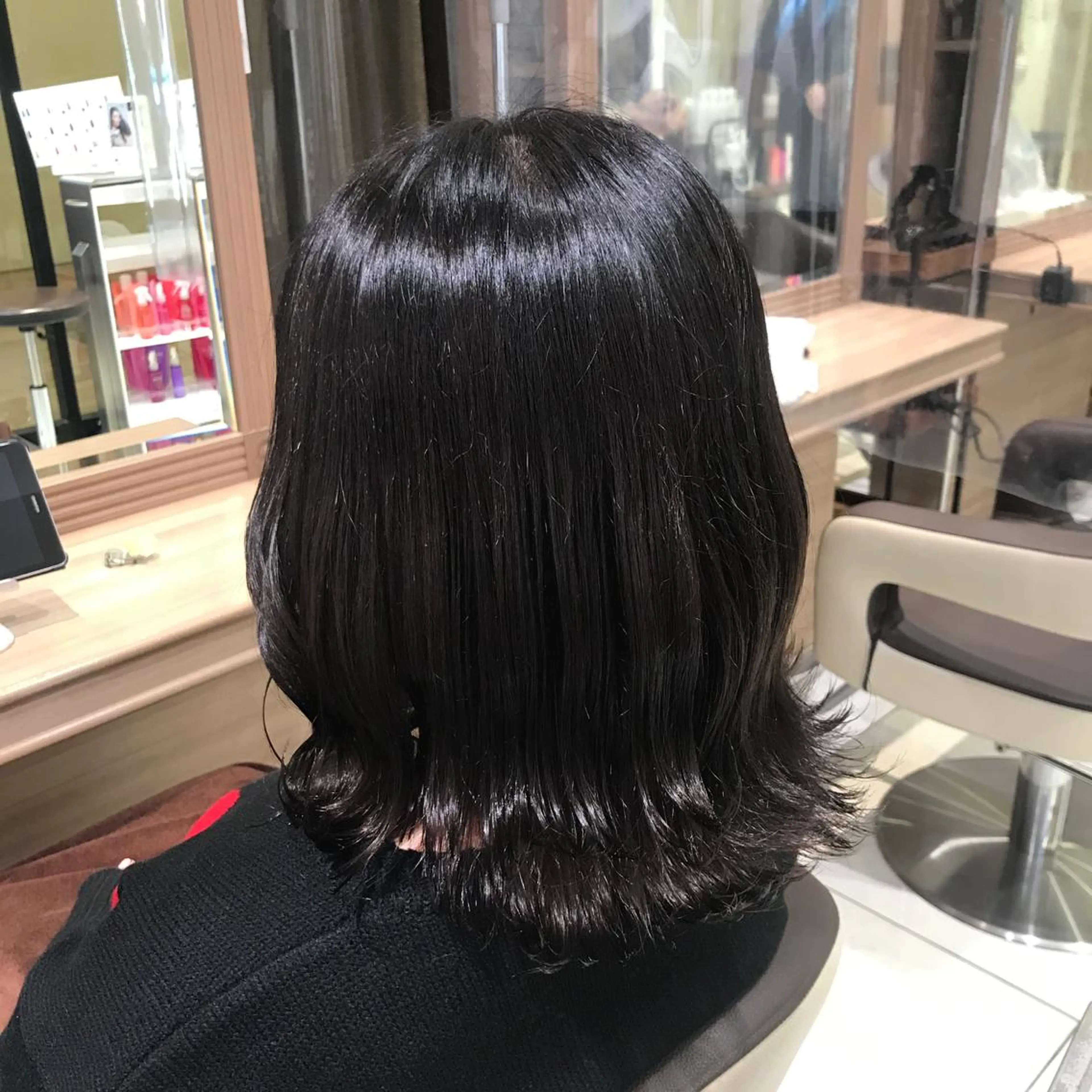 ミディアム カラー ヘアセット/メンズ パーマChihoのヘアスタイル
