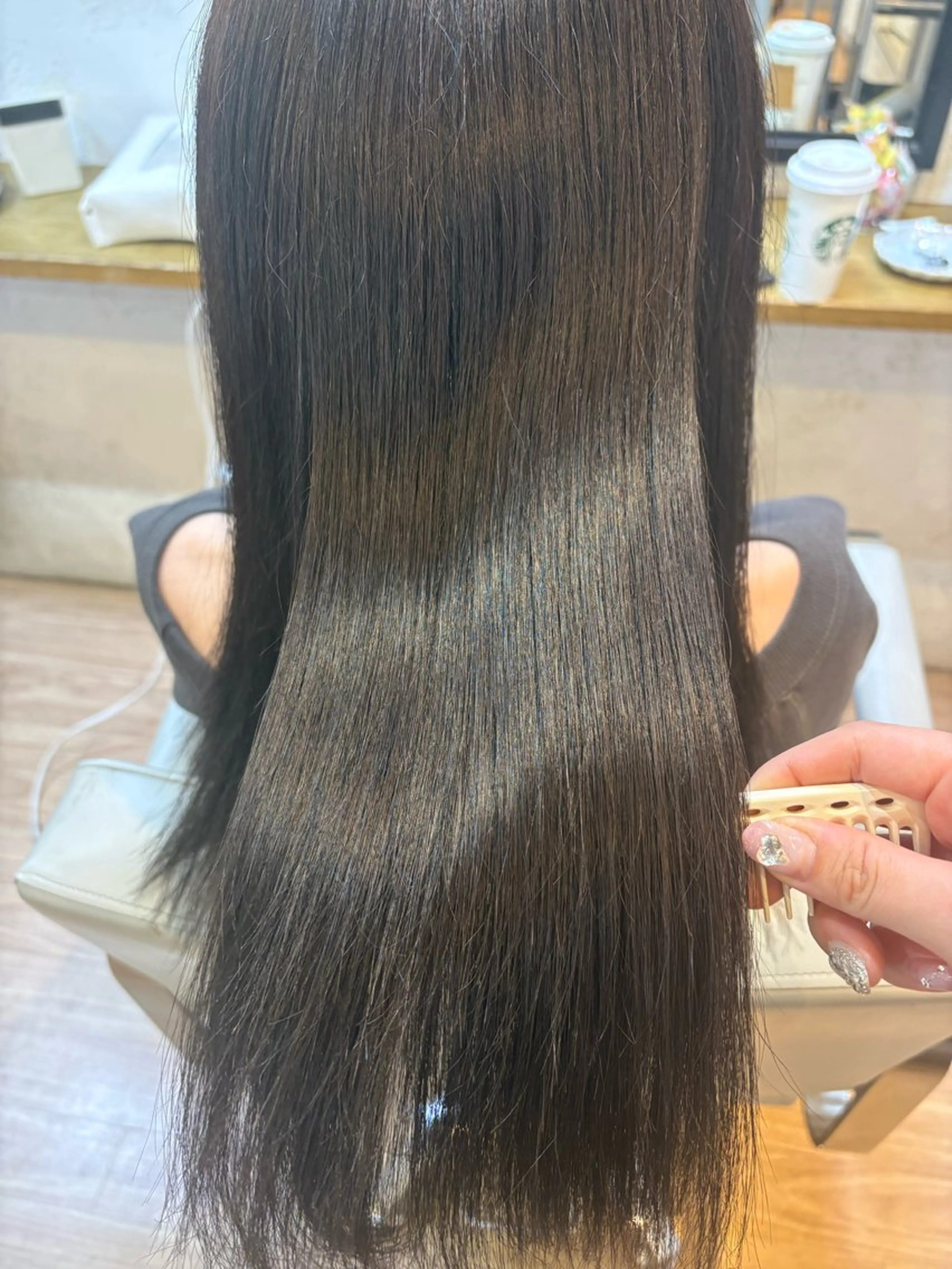 カラー ヘアカラー トリートメント 韓国ヘアー🇰🇷 MIWAのヘアスタイル