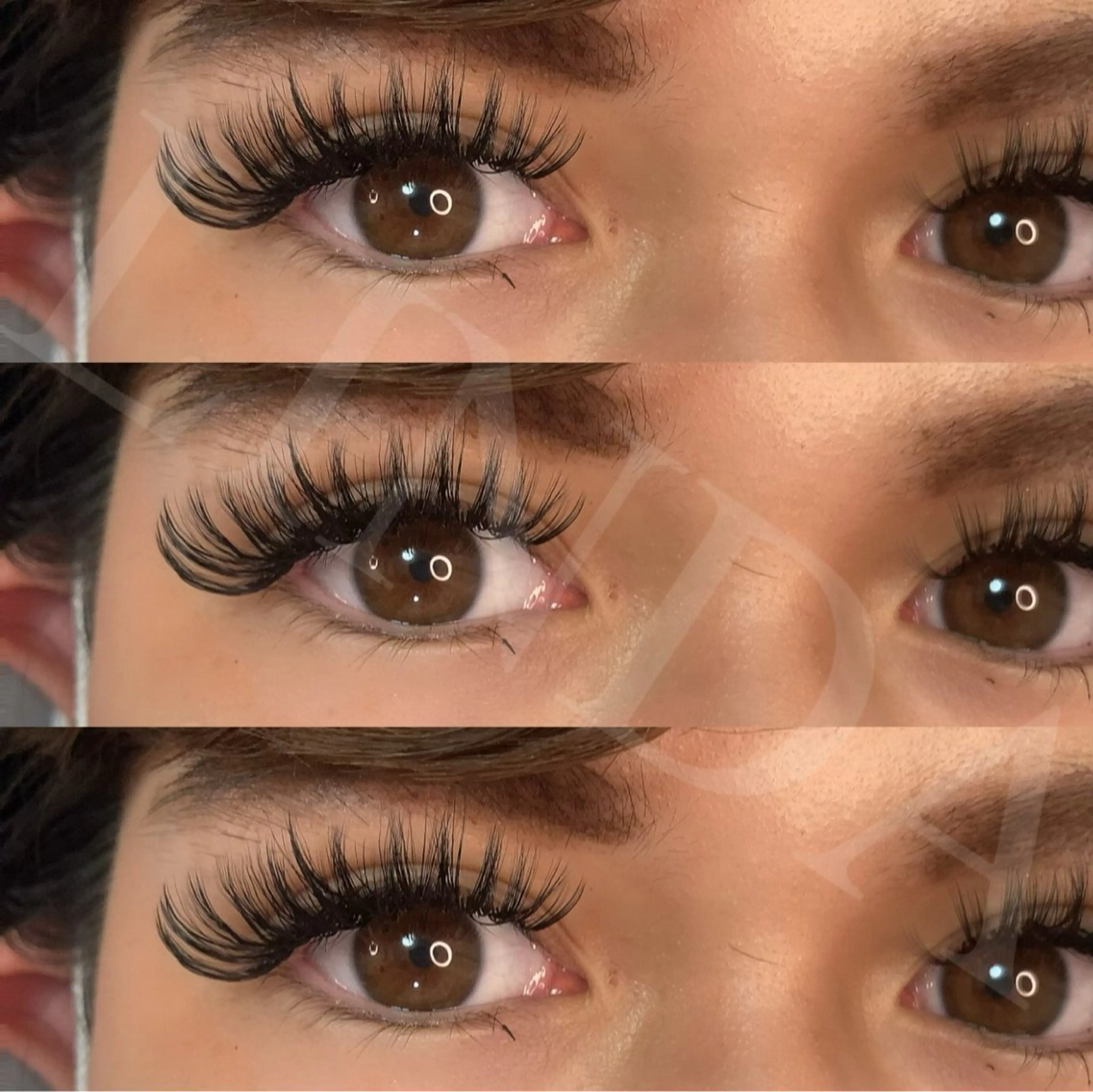 マツエク・マツパ Dカール ボリュームラッシュ linda なみのマツエク・マツパデザイン