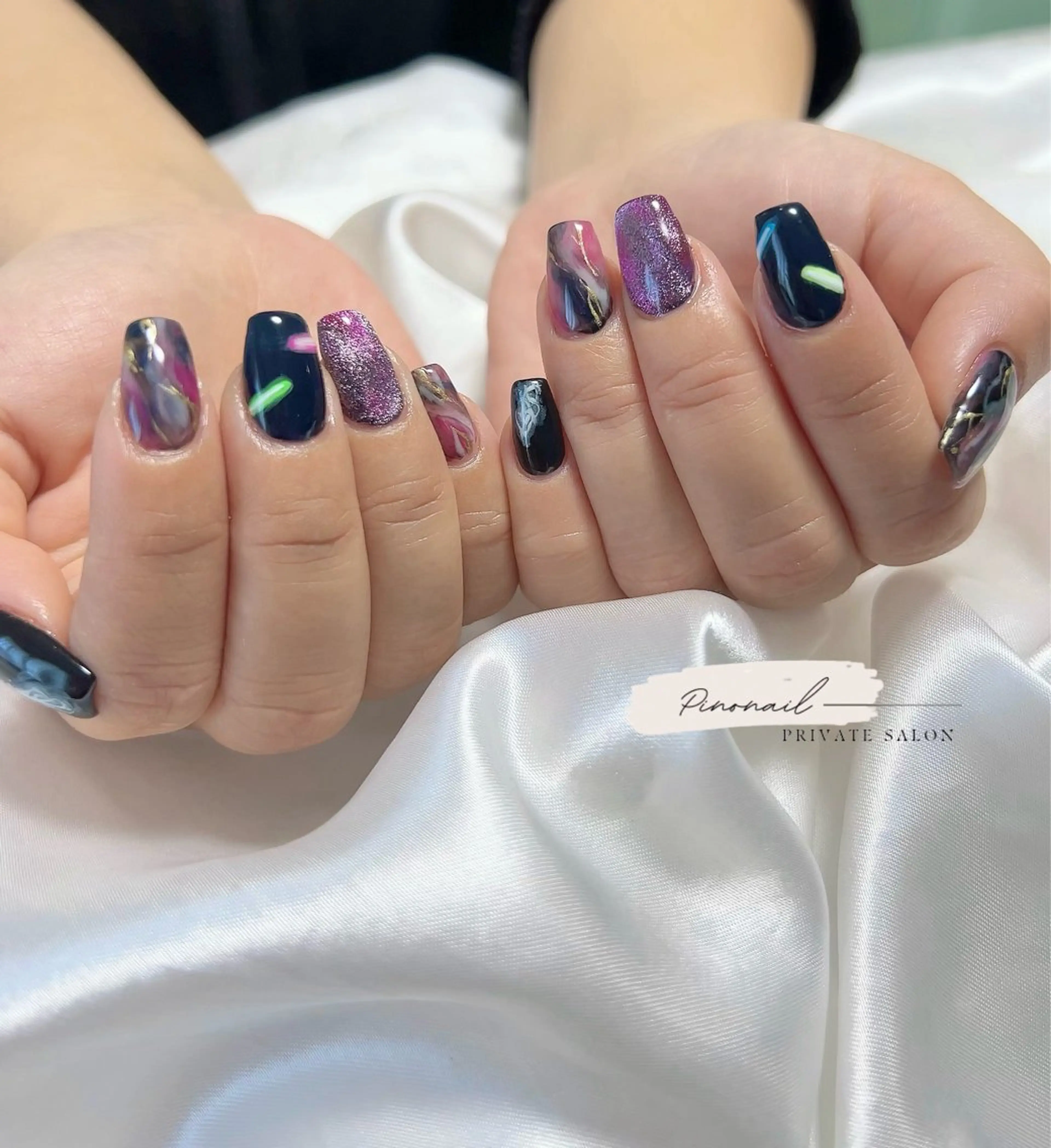 ネイル 春ネイル ハンドネイル pinonail所属・Pino Nailのネイルデザイン