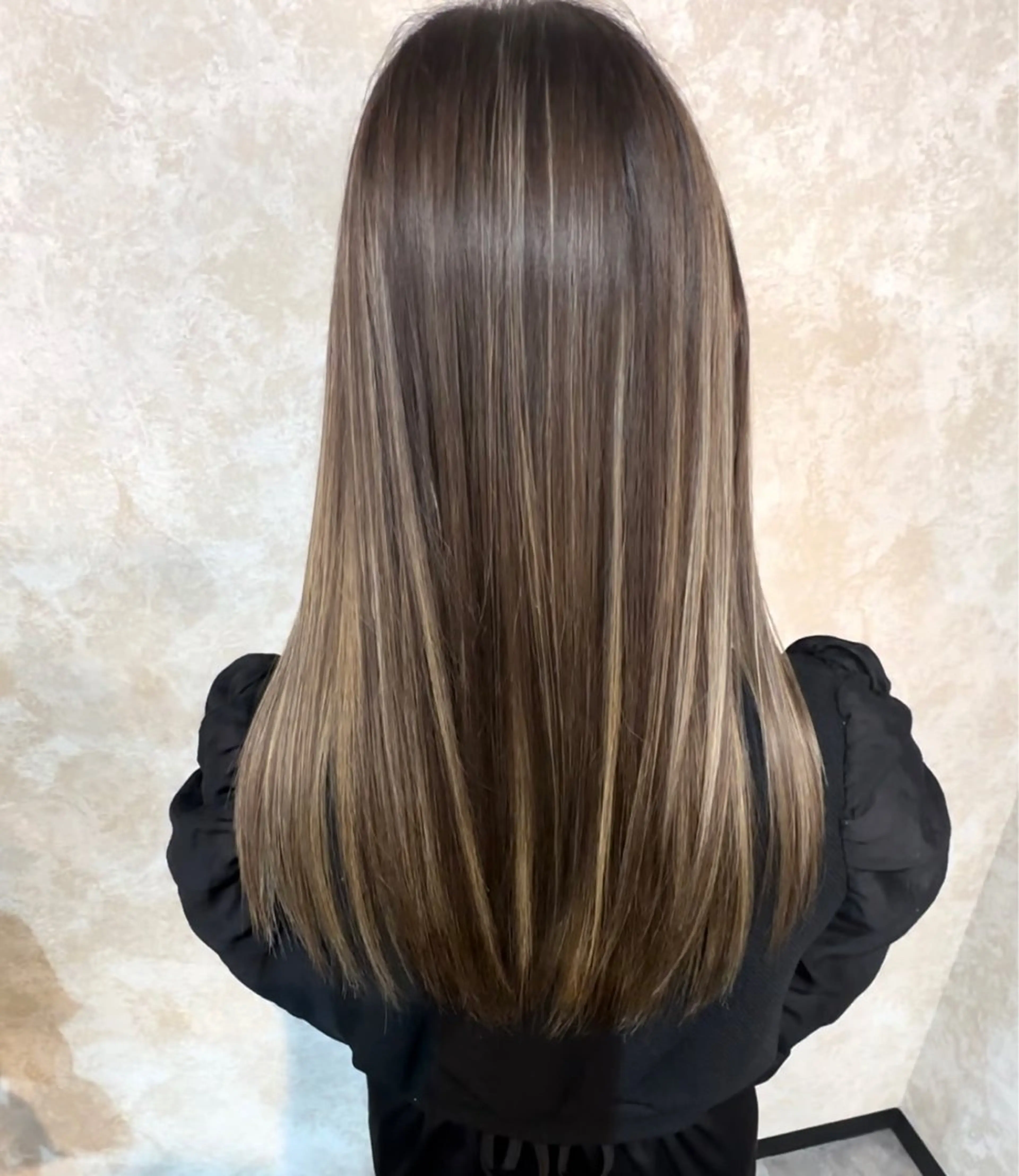 ロング カラー ブリーチ ハイライトカラー ハイライト 髪質改善 髪質改善/縮毛矯正 /naokiのヘアスタイル