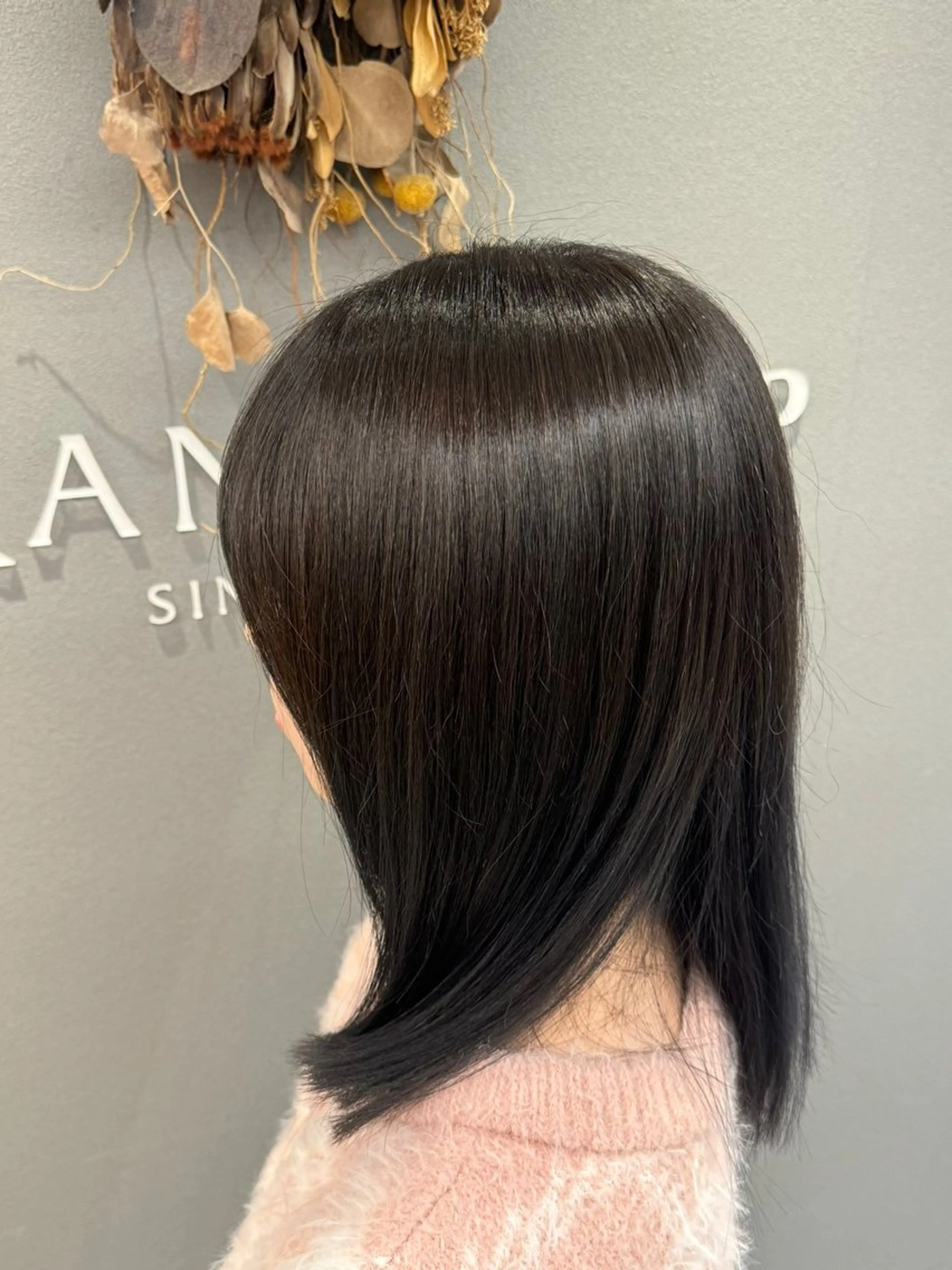 ミディアム カラー 巻ける美髪矯正/ 韓国ヘア/yutaのヘアスタイル