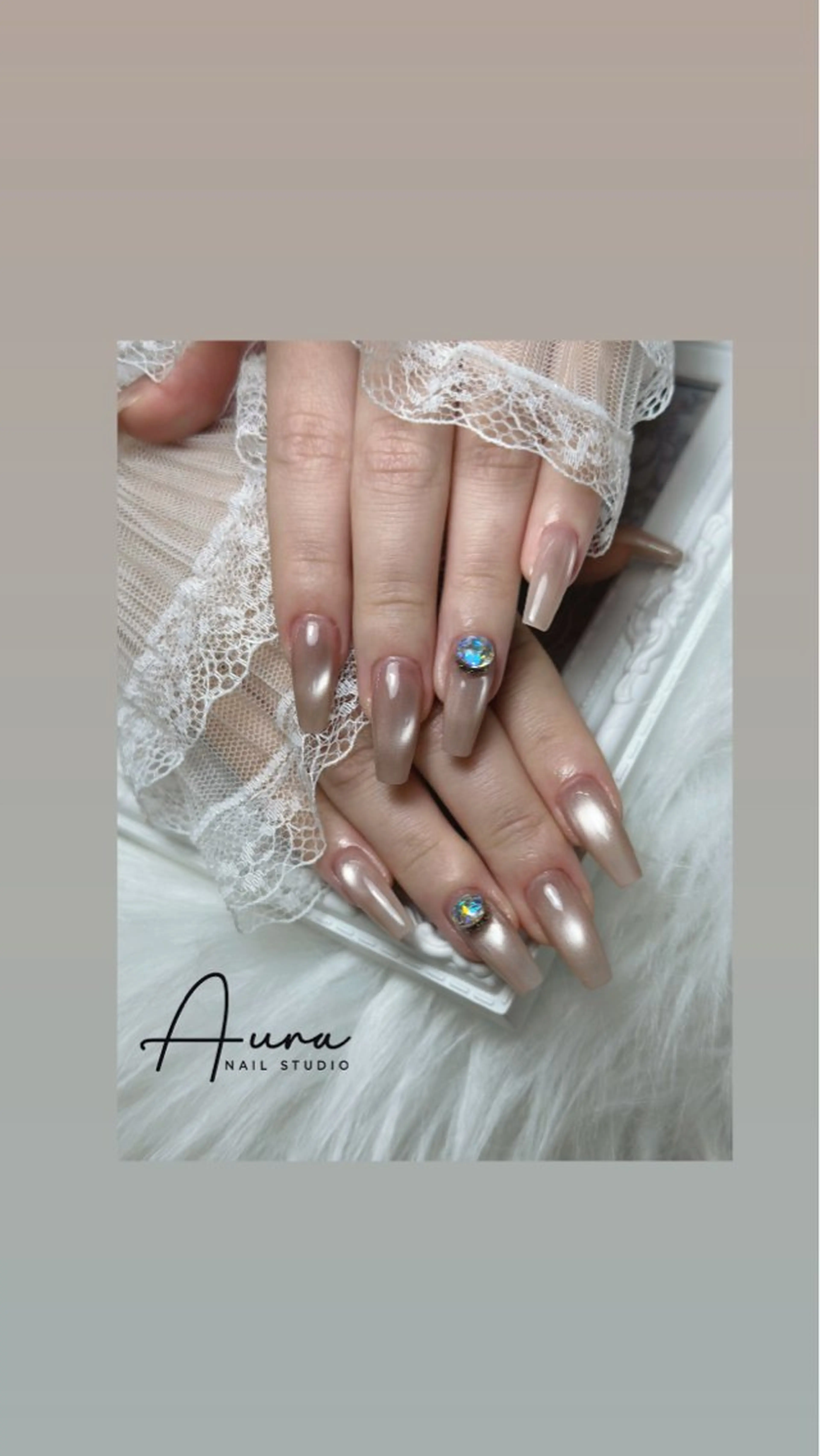 ネイル Aura Nail Maiのネイルデザイン