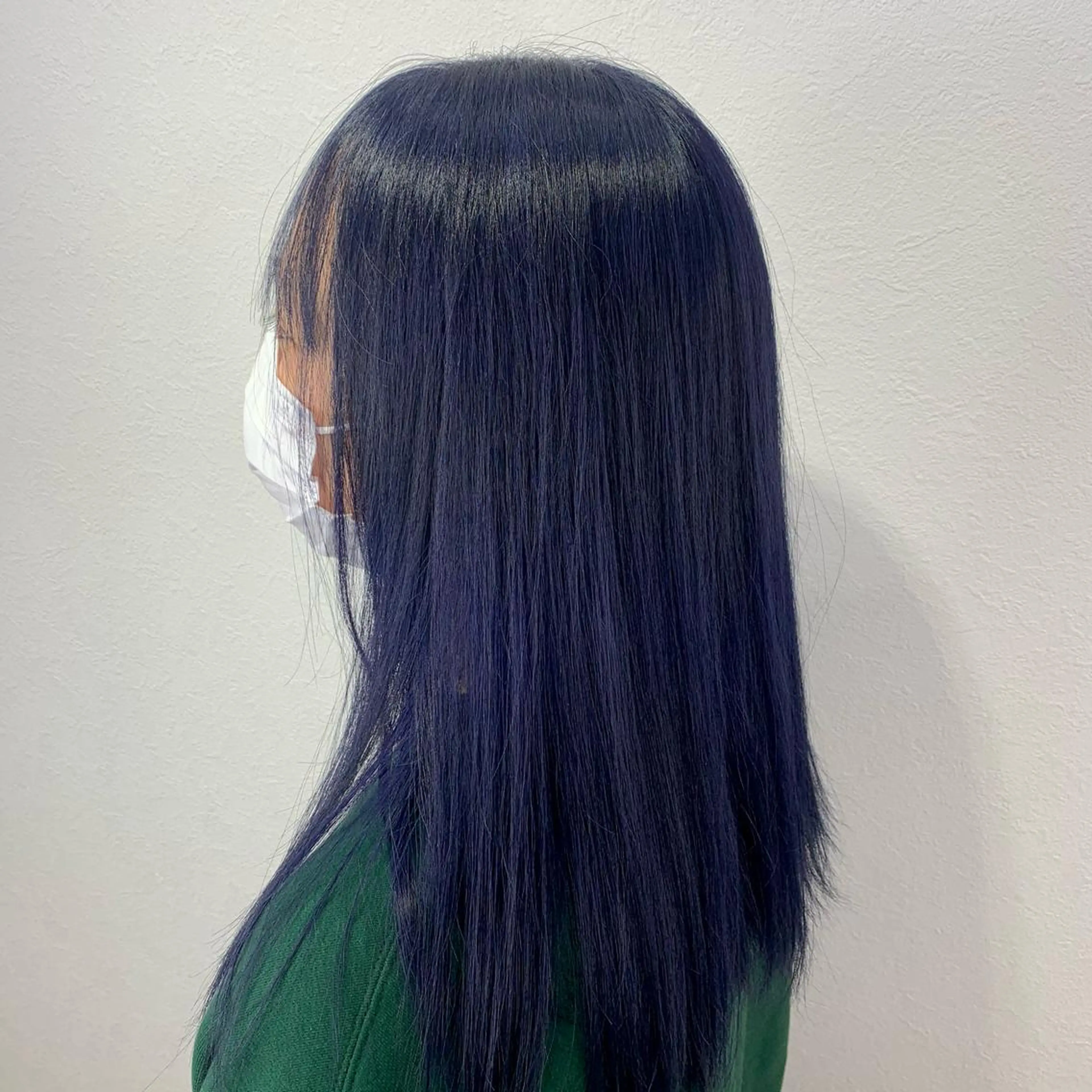 セミロング カラー ネイビーカラー 遠藤沙也加 /レイヤーカットのヘアスタイル