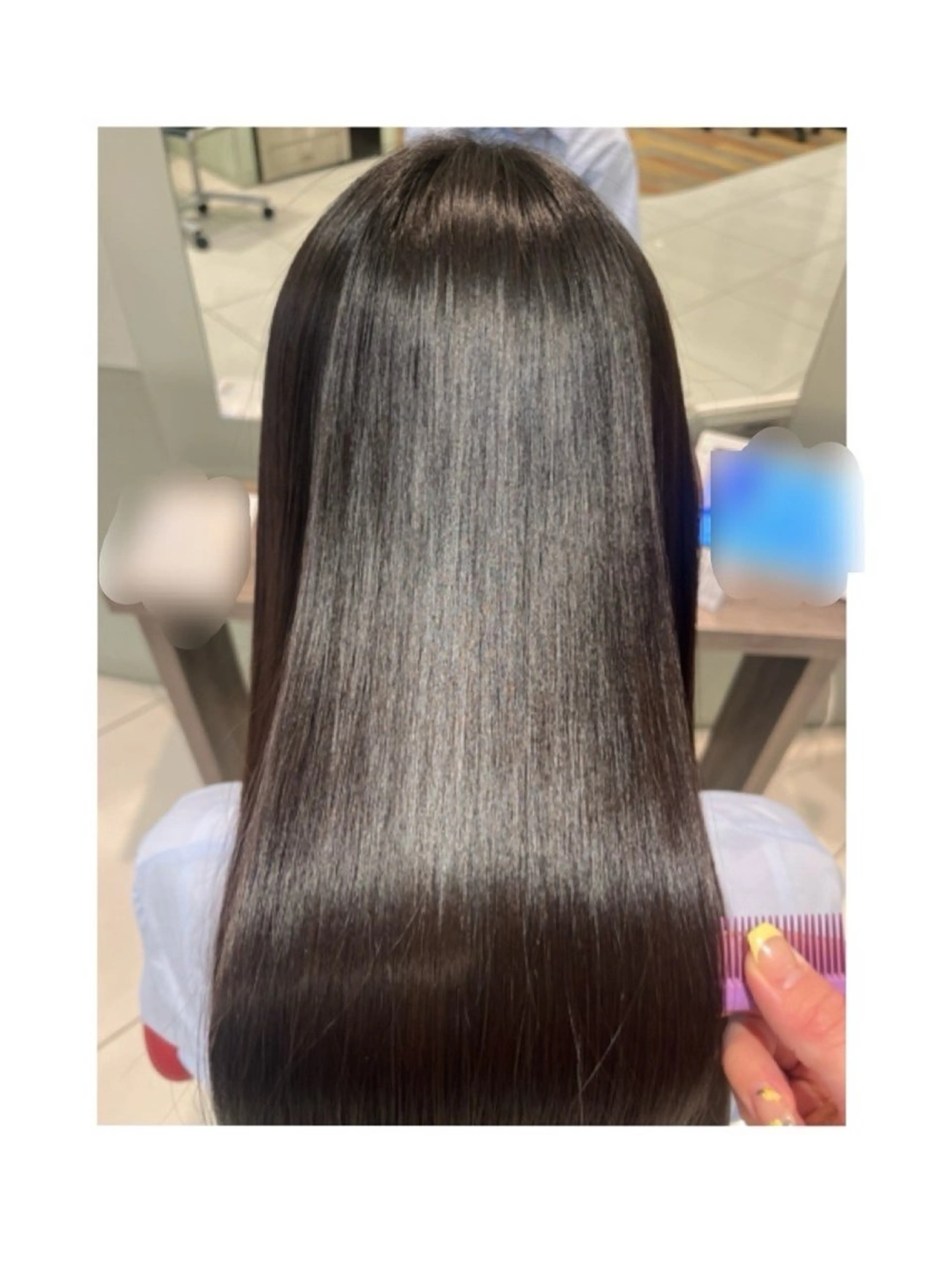 ロング 髪質改善 カット 縮毛矯正 トリートメント TSUKADA MIYUKIのヘアスタイル