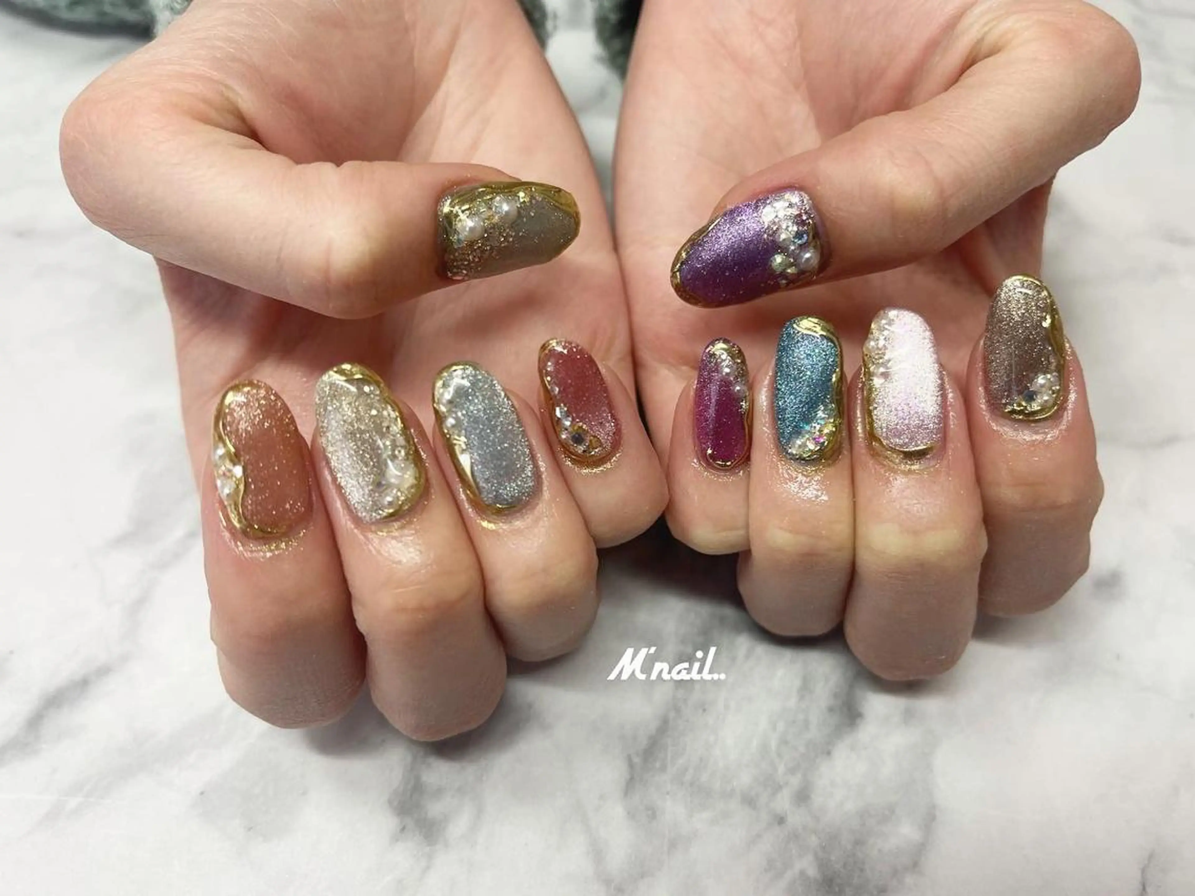 ネイル mra_nail Lunaire.のネイルデザイン