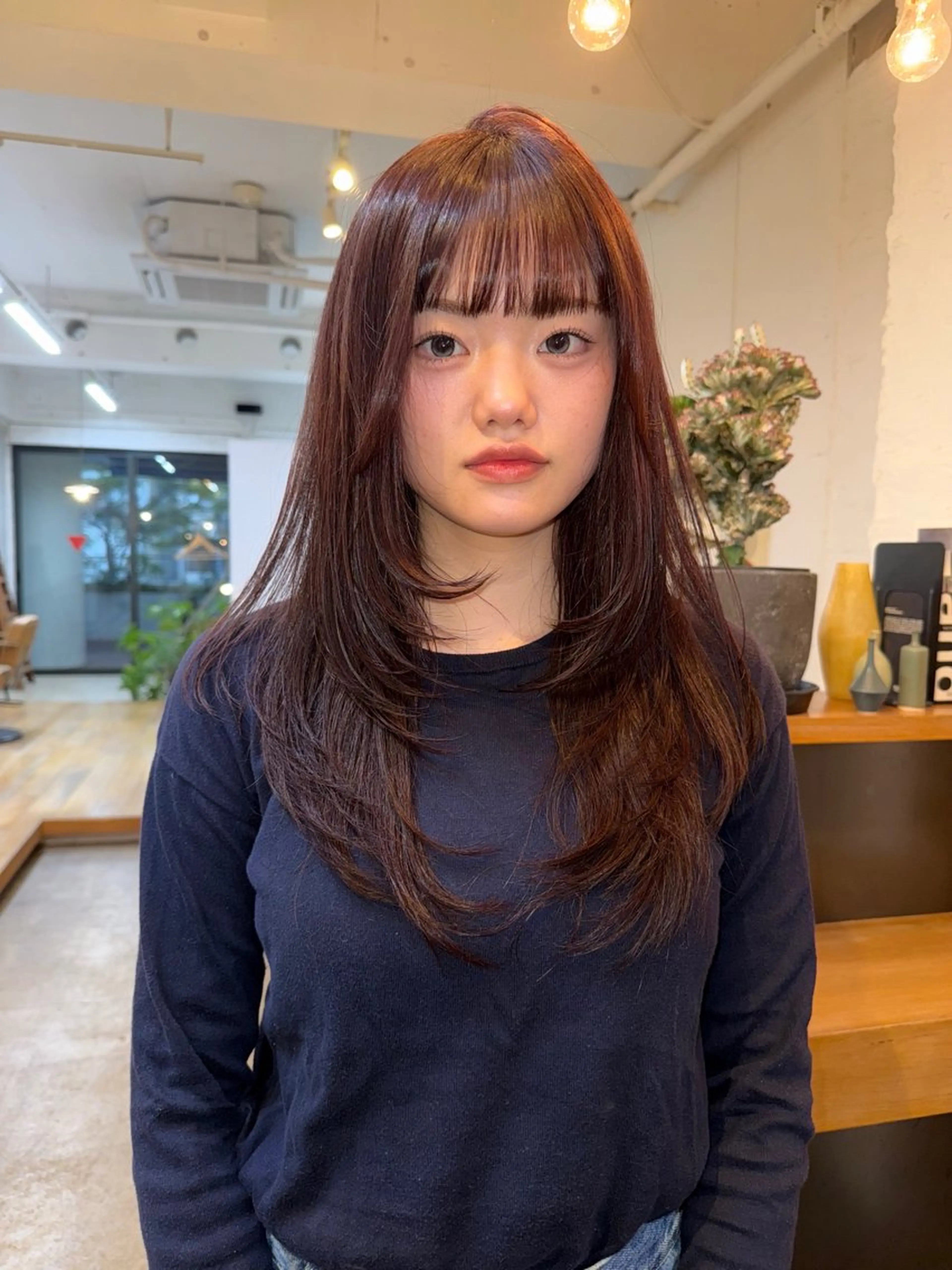 ロング カラー YURiA レイヤー🫧のヘアスタイル