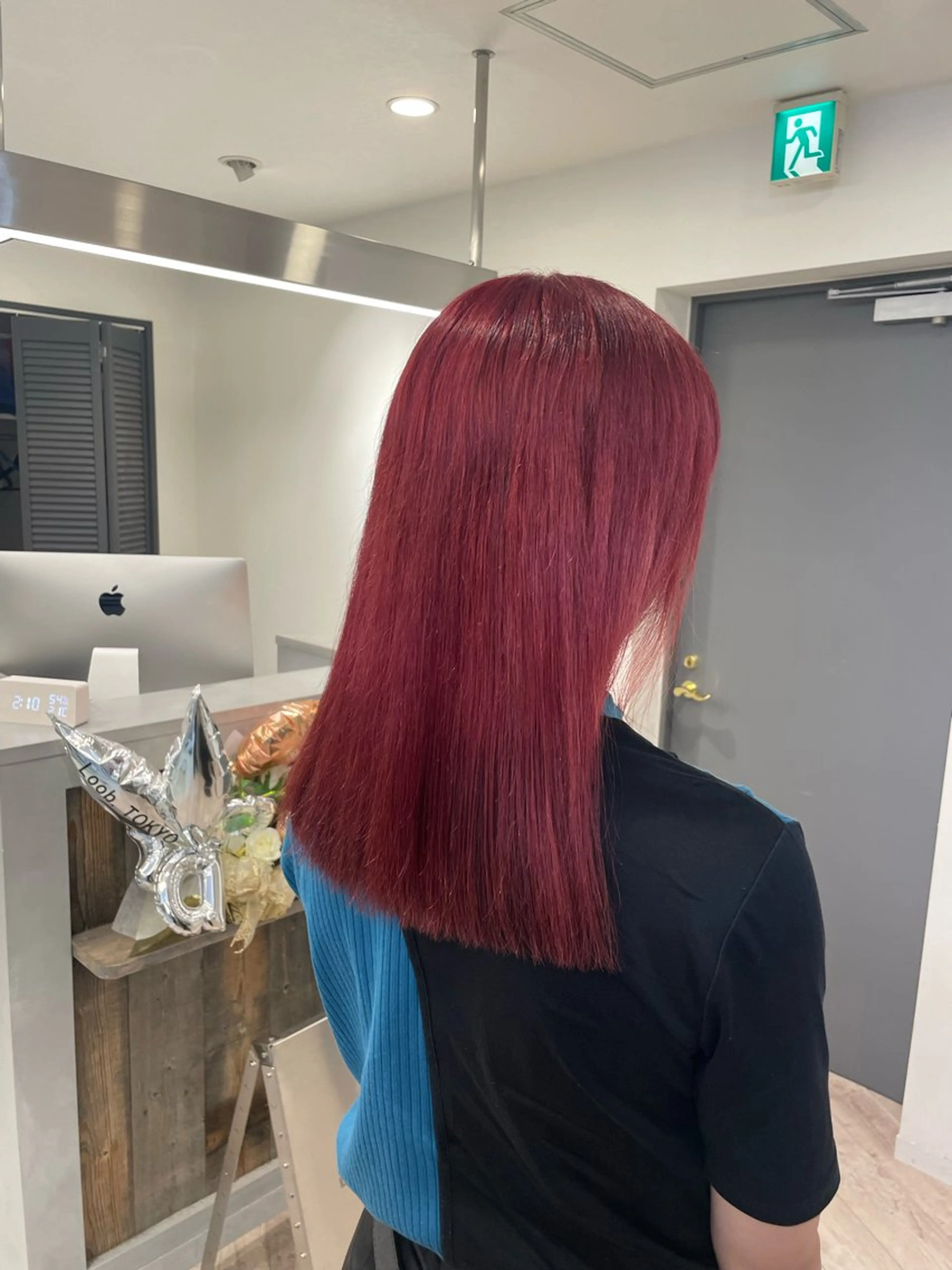 セミロング ヘアカラー トリートメント ♡似合わせハイトーン ♡maiのヘアスタイル