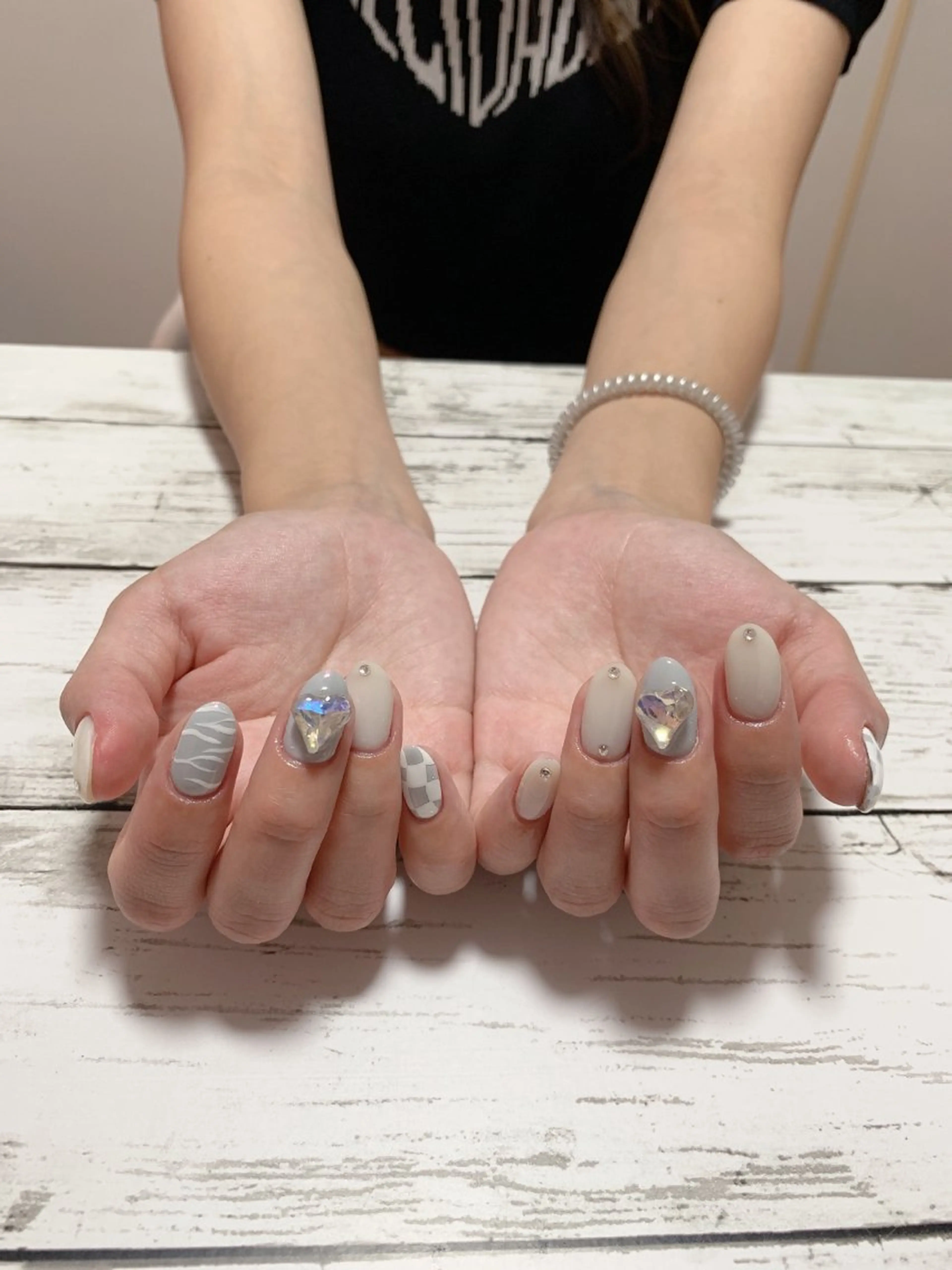 ネイル ゆず秋葉原 Vickyのネイルデザイン