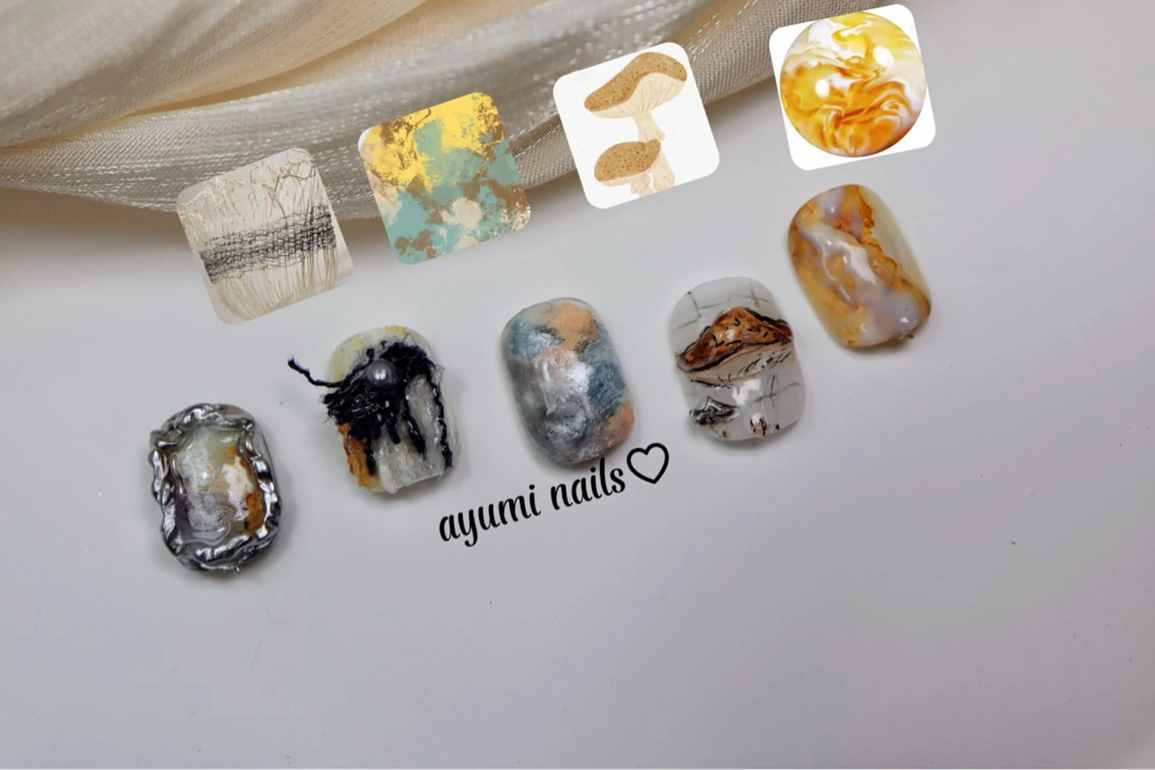 ネイル ニュアンスネイル Ayumi nails川崎店のネイルデザイン