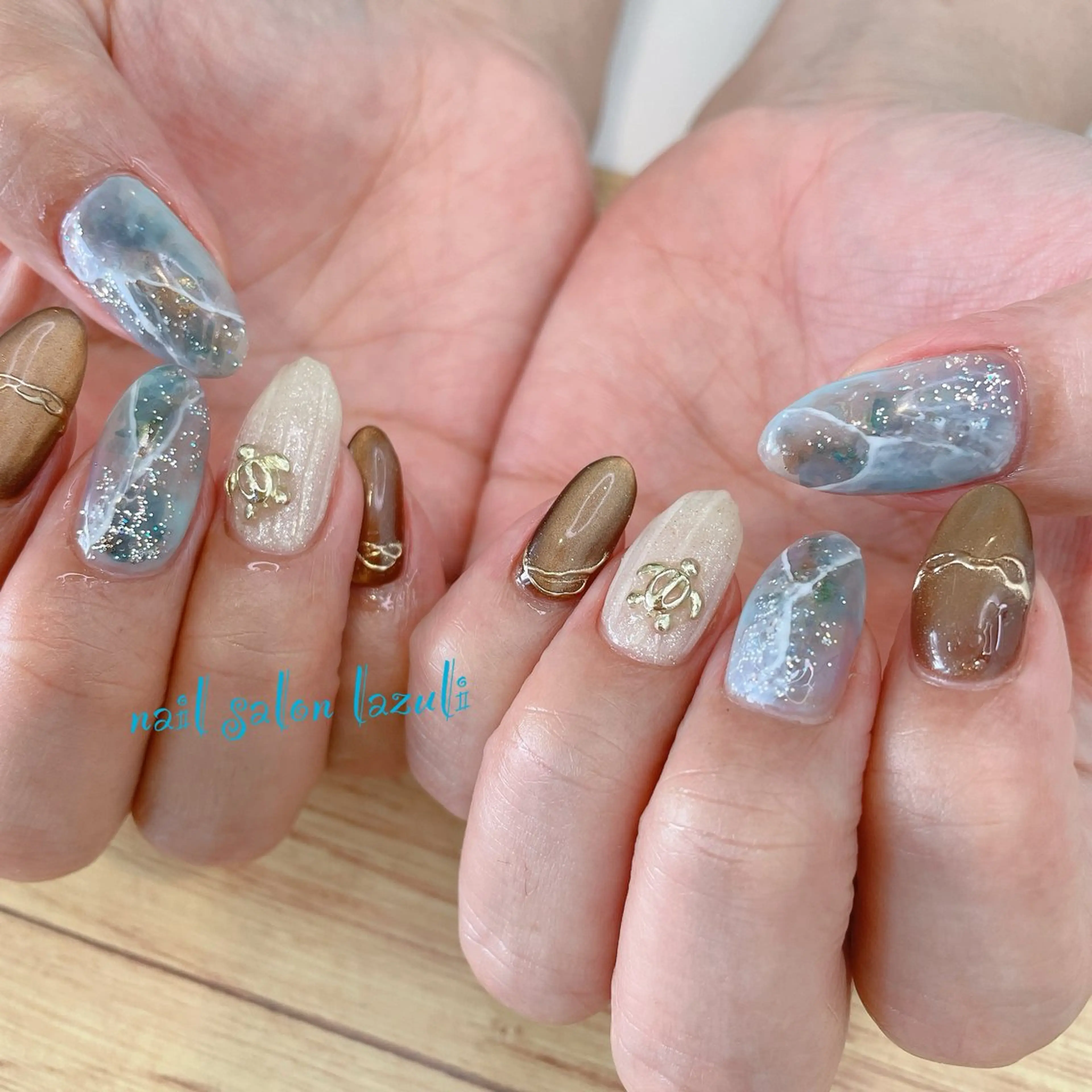 ネイル ハンドネイル nail salon lazuliのネイルデザイン