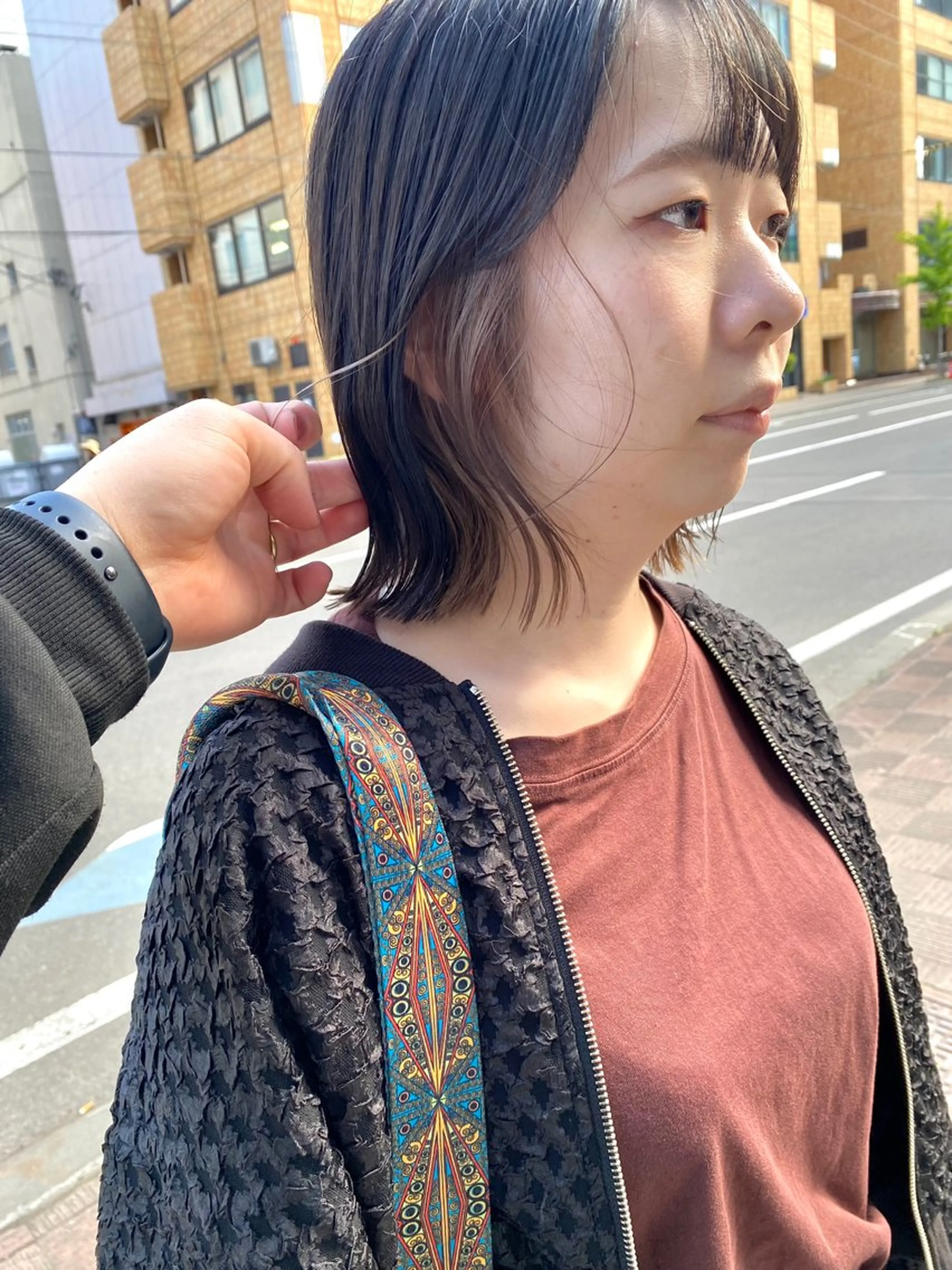 ショート カット ヘアカラー トリートメント 東田 恋のヘアスタイル