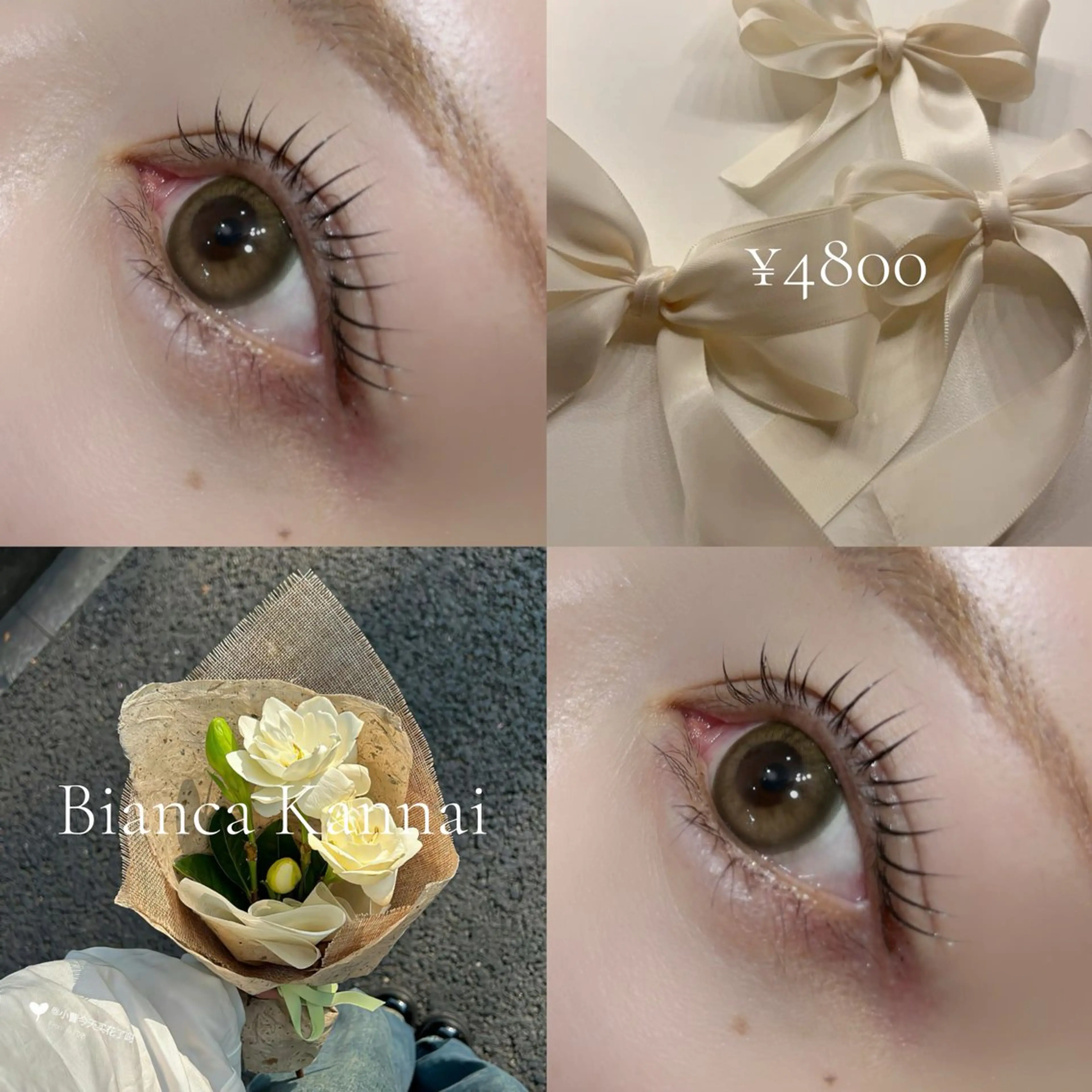 マツエク・マツパ マツパ BIANCA🤍🎀 OGAWAのマツエク・マツパデザイン