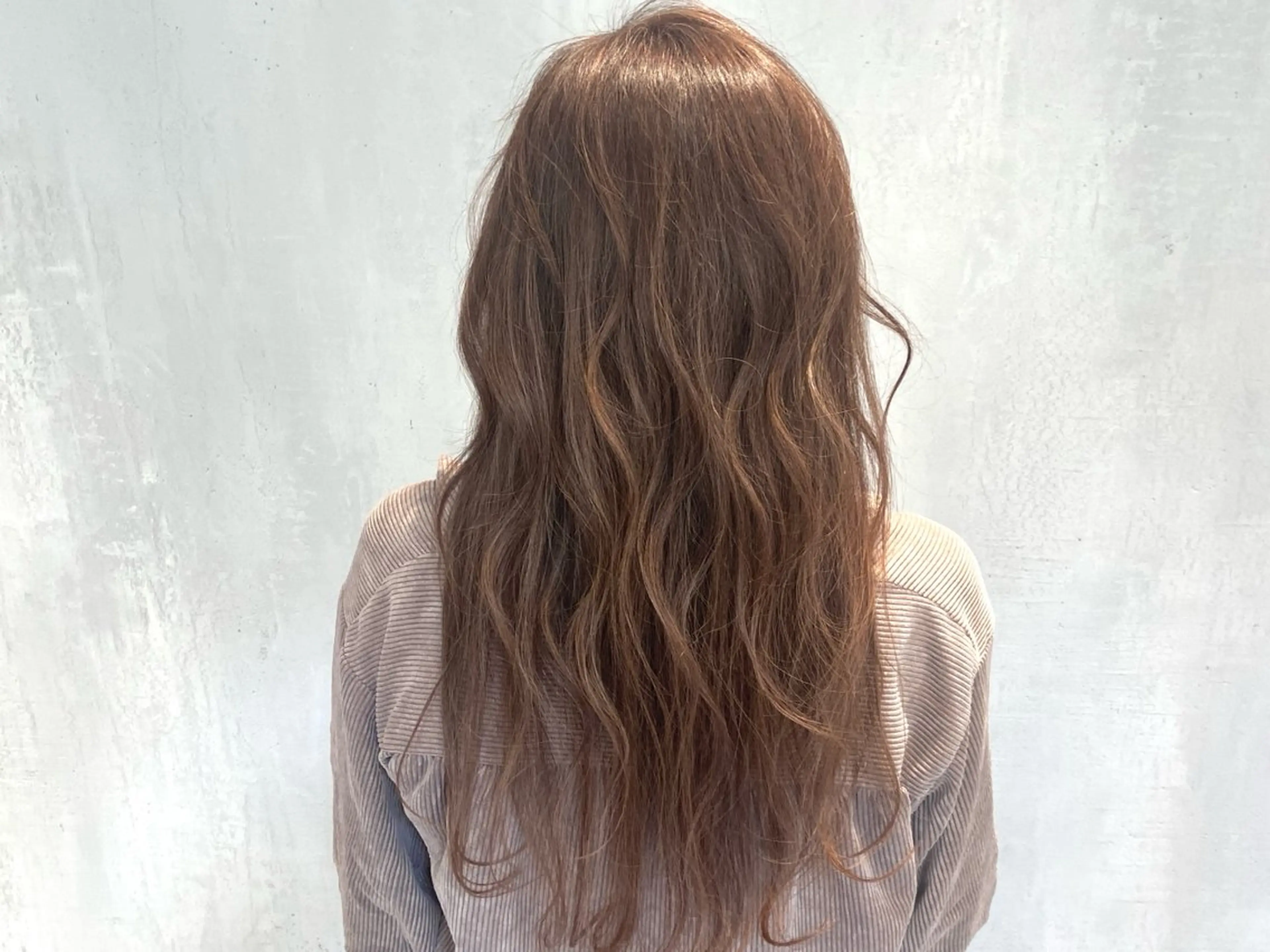 ロング カラー ベージュカラー ハイライトカラー ハイライト ヘアカラー トリートメント DX SHARE SALON所属・matka白髪ぼかし 大人ヘア/KEIKOのヘアスタイル