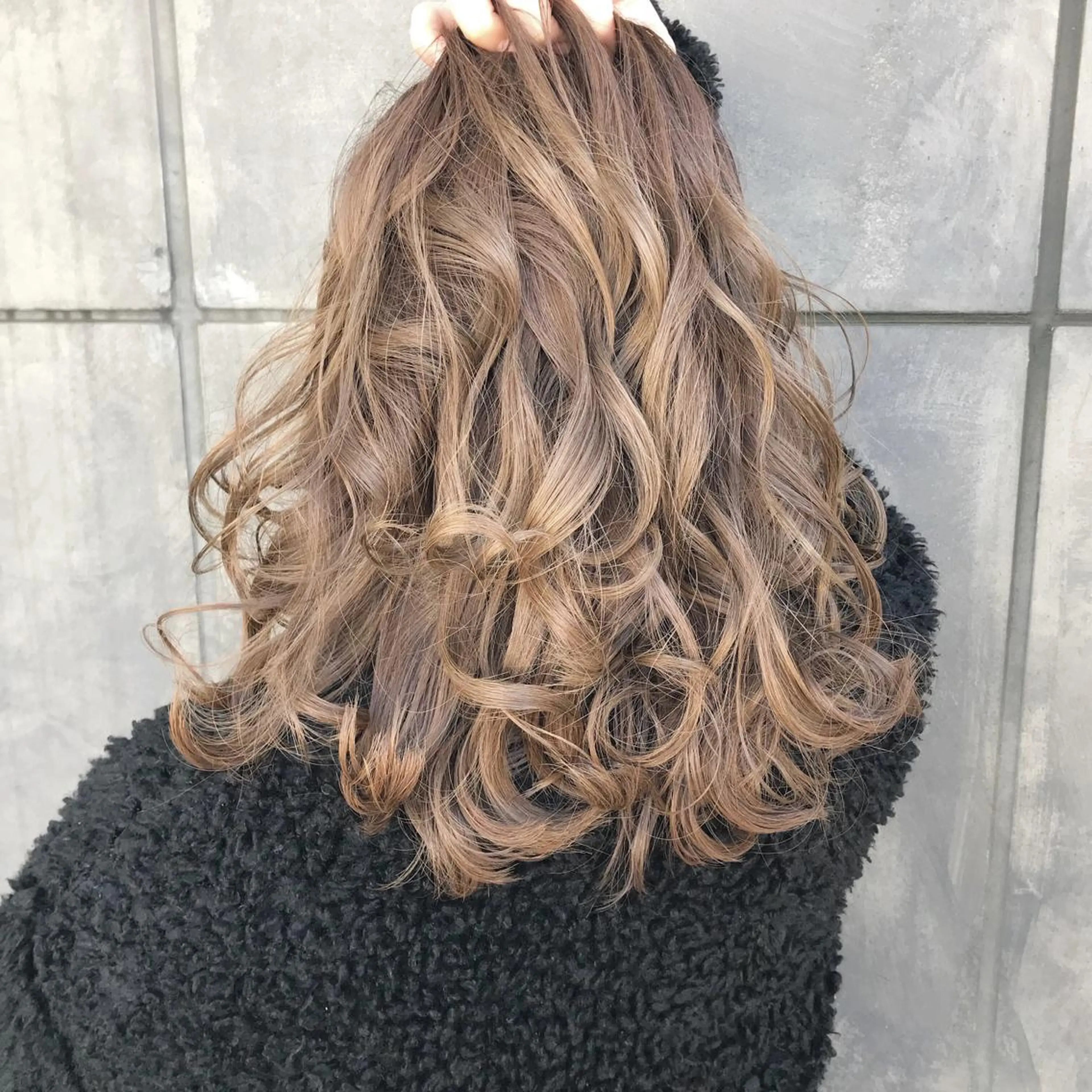 ロング No1韓国風レイヤー &カチモリ✨ /サキのヘアスタイル