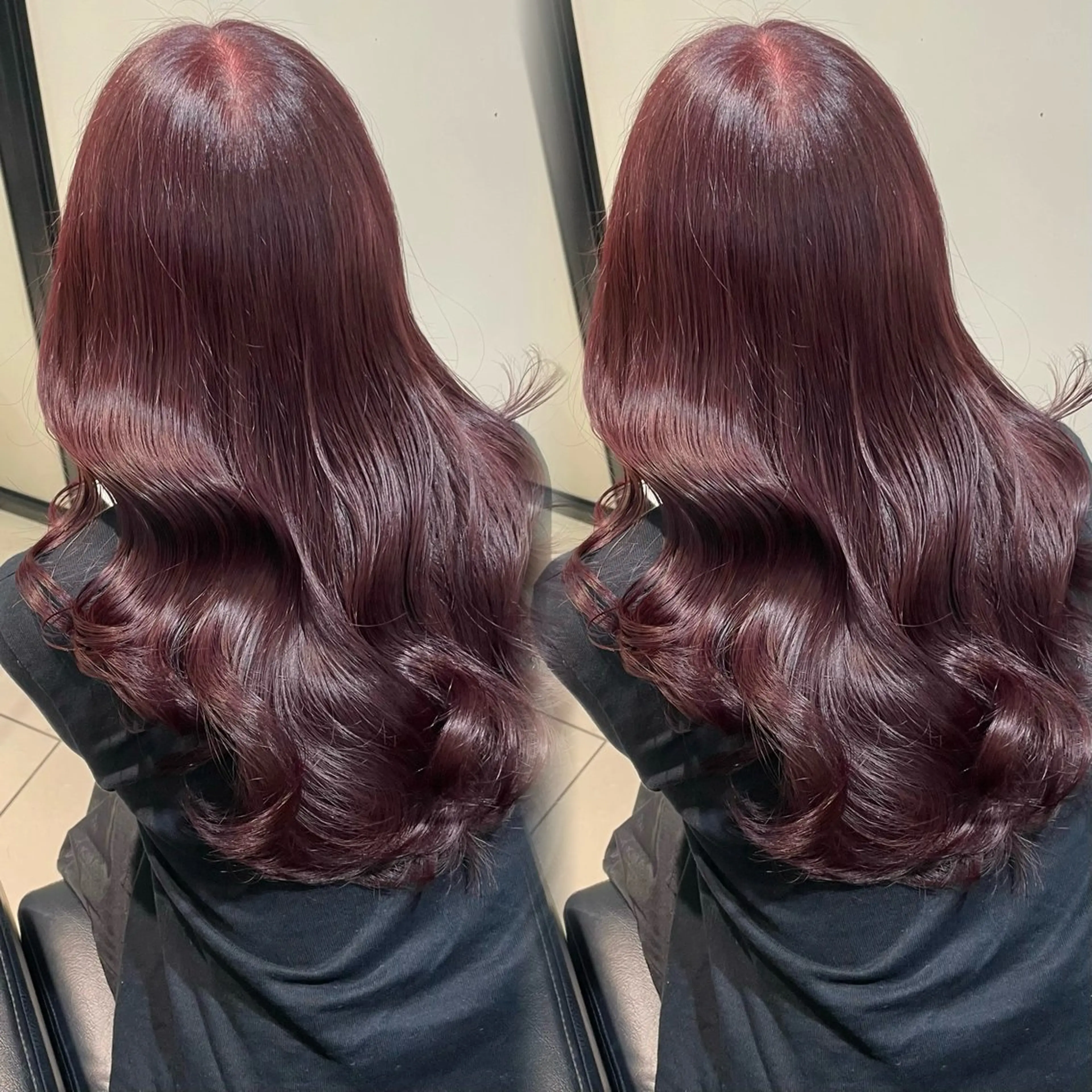 ロング カラー カット ヘアカラー トリートメント ブリーチなしカラー kana🐱のヘアスタイル