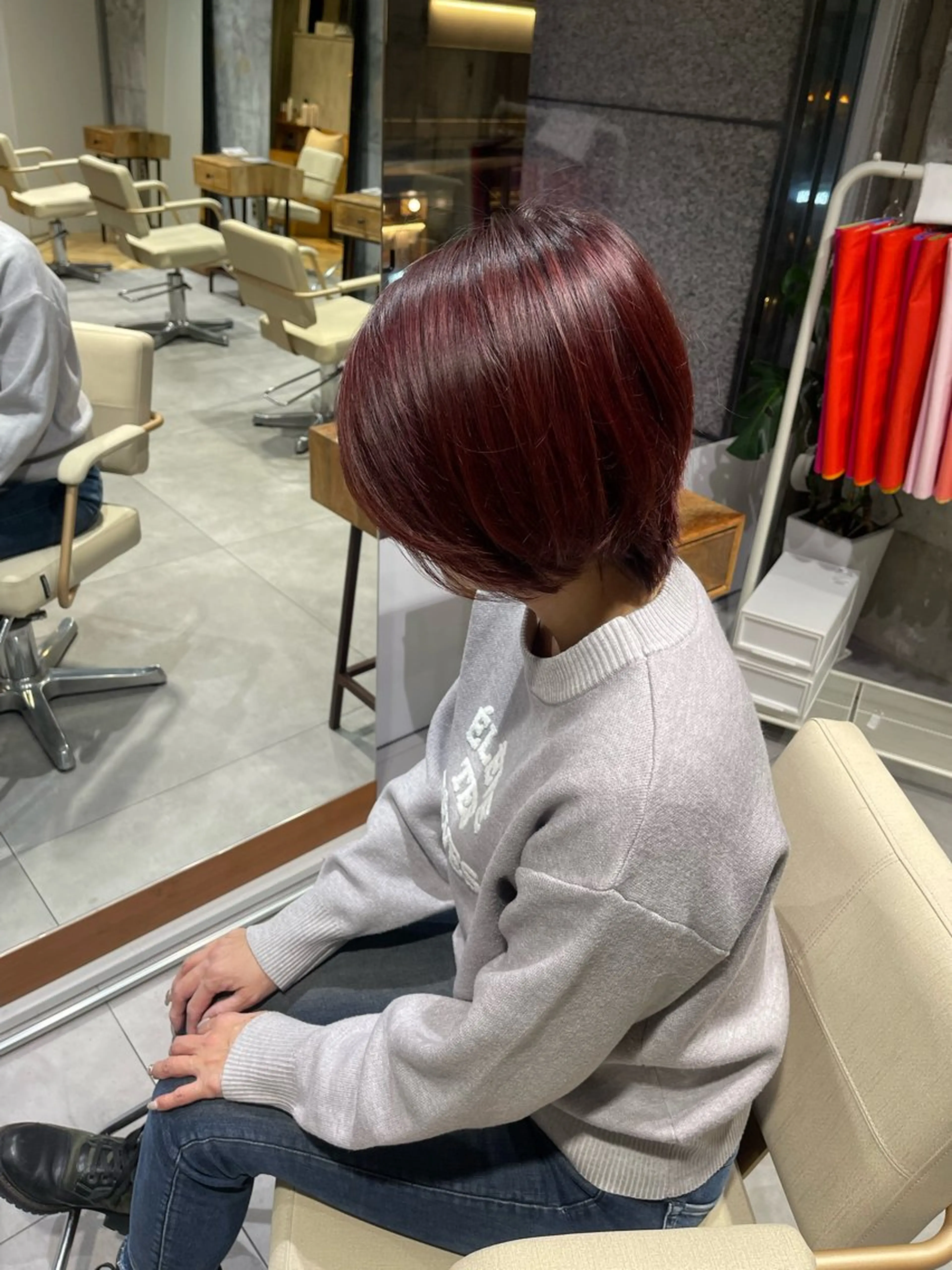 ショート カラー 阪倉 美玲のヘアスタイル