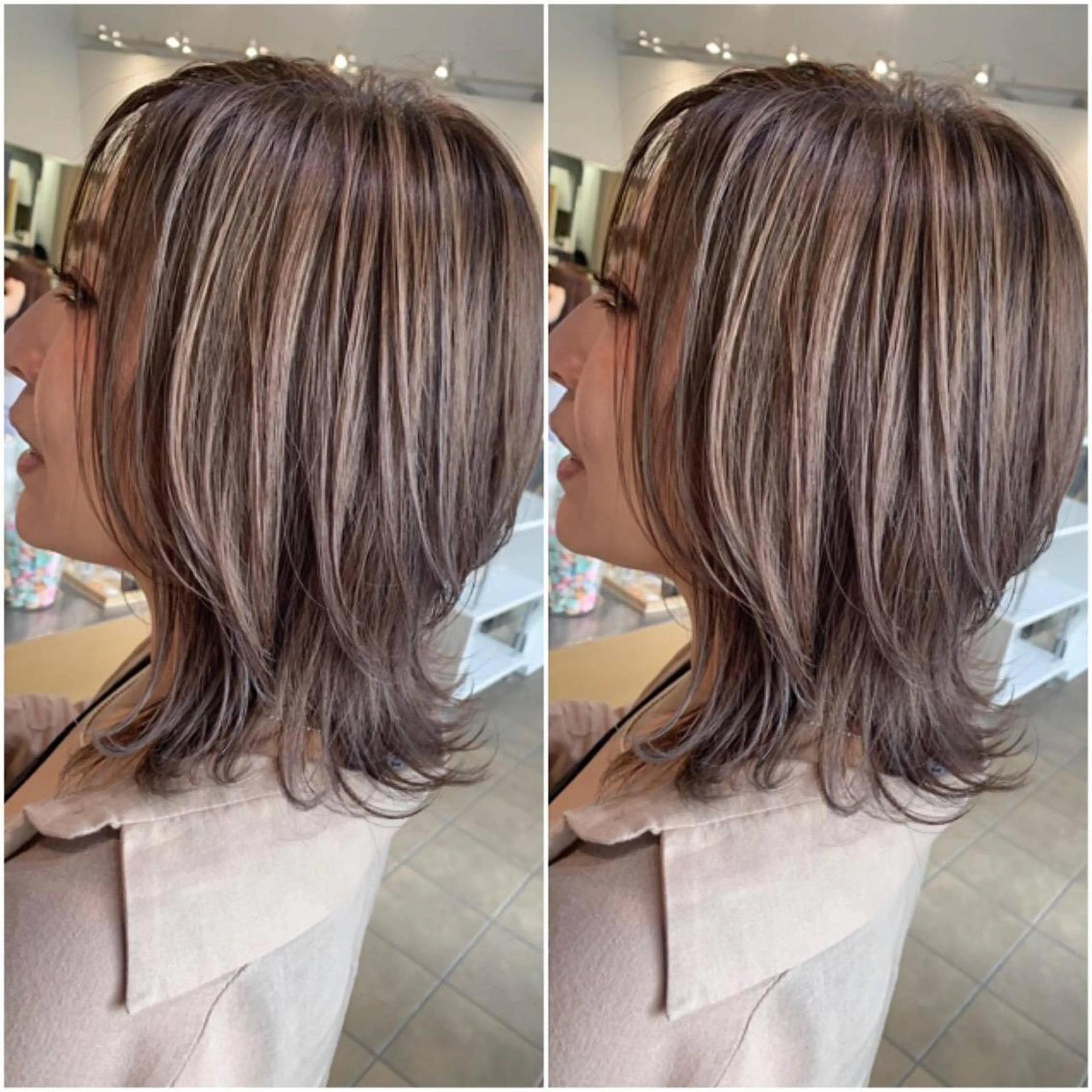 ショート カラー ブリーチ ケアブリーチ 透明感カラー イルミナカラー トリートメント 宮永 智香のヘアスタイル