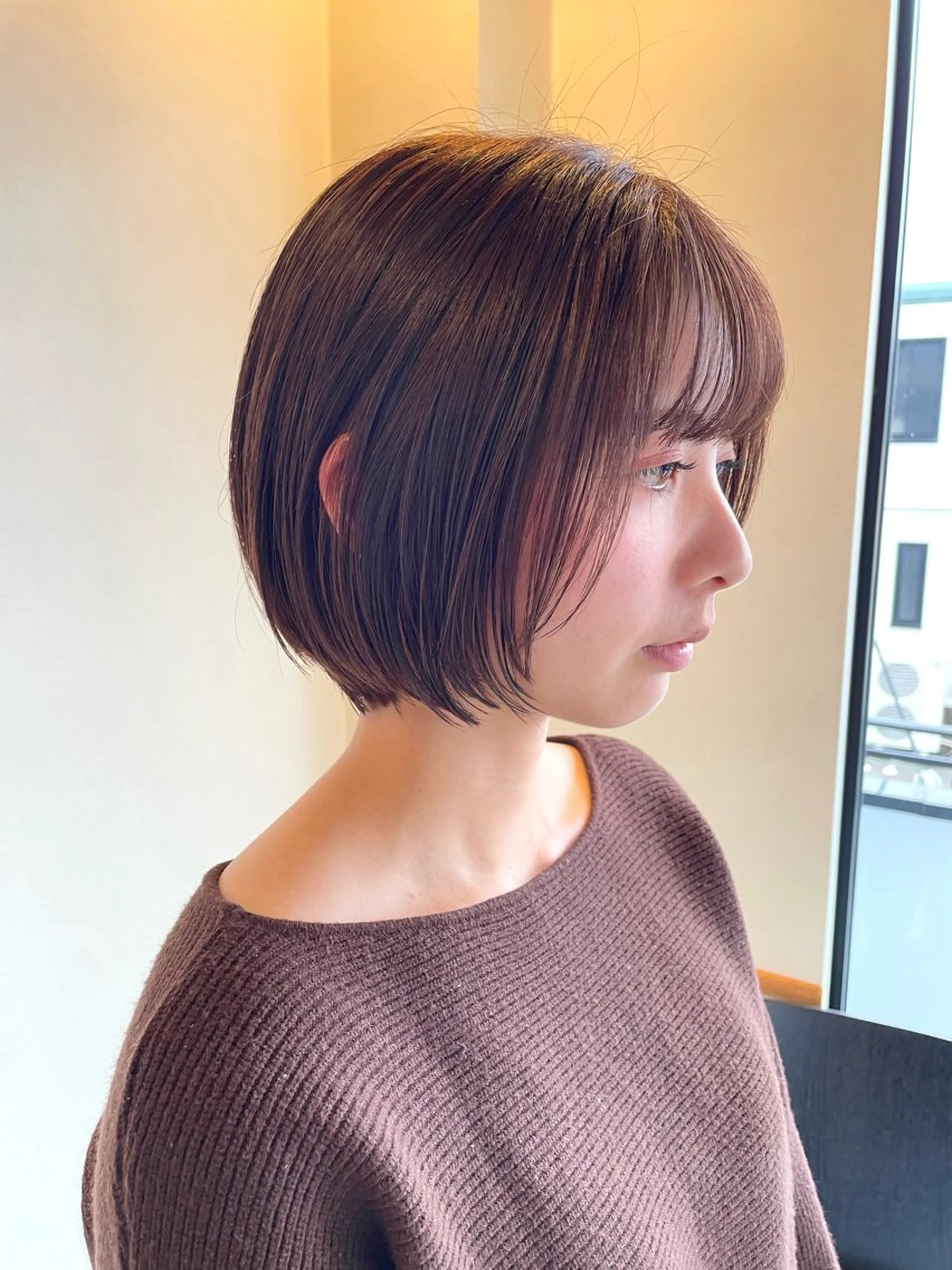 ショート ショートボブ ボブ ショートヘア カット ヘアカラー トリートメント 🎧倉持 来希🎧のヘアスタイル