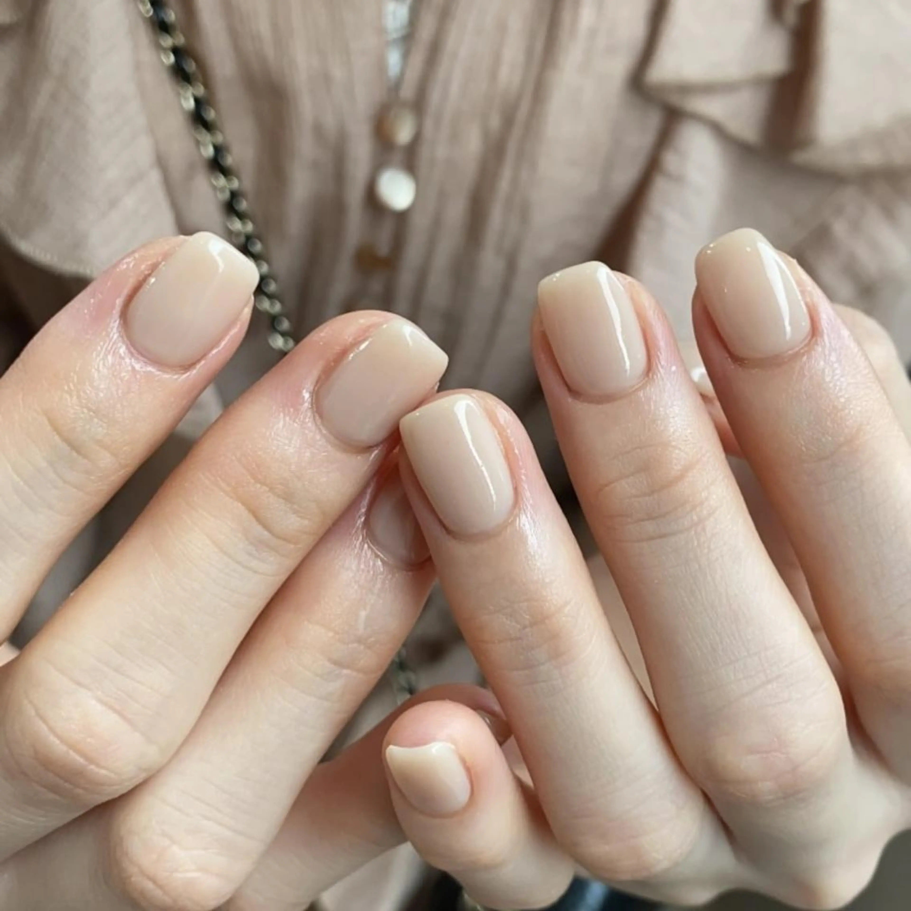 ネイル ワンカラーネイル やまもと まゆか🎀のネイルデザイン