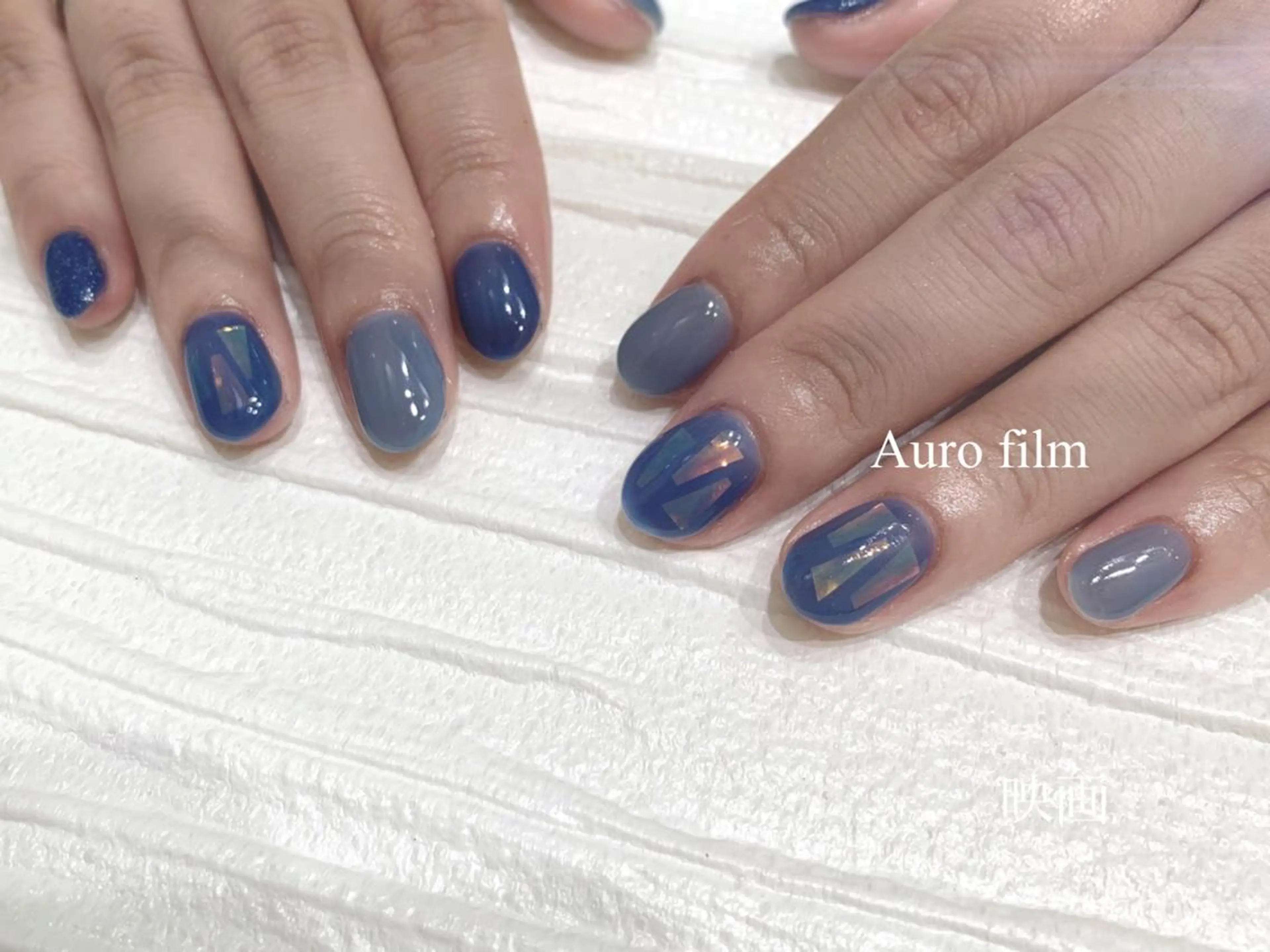 ショート m kaori𓃟のネイルデザイン