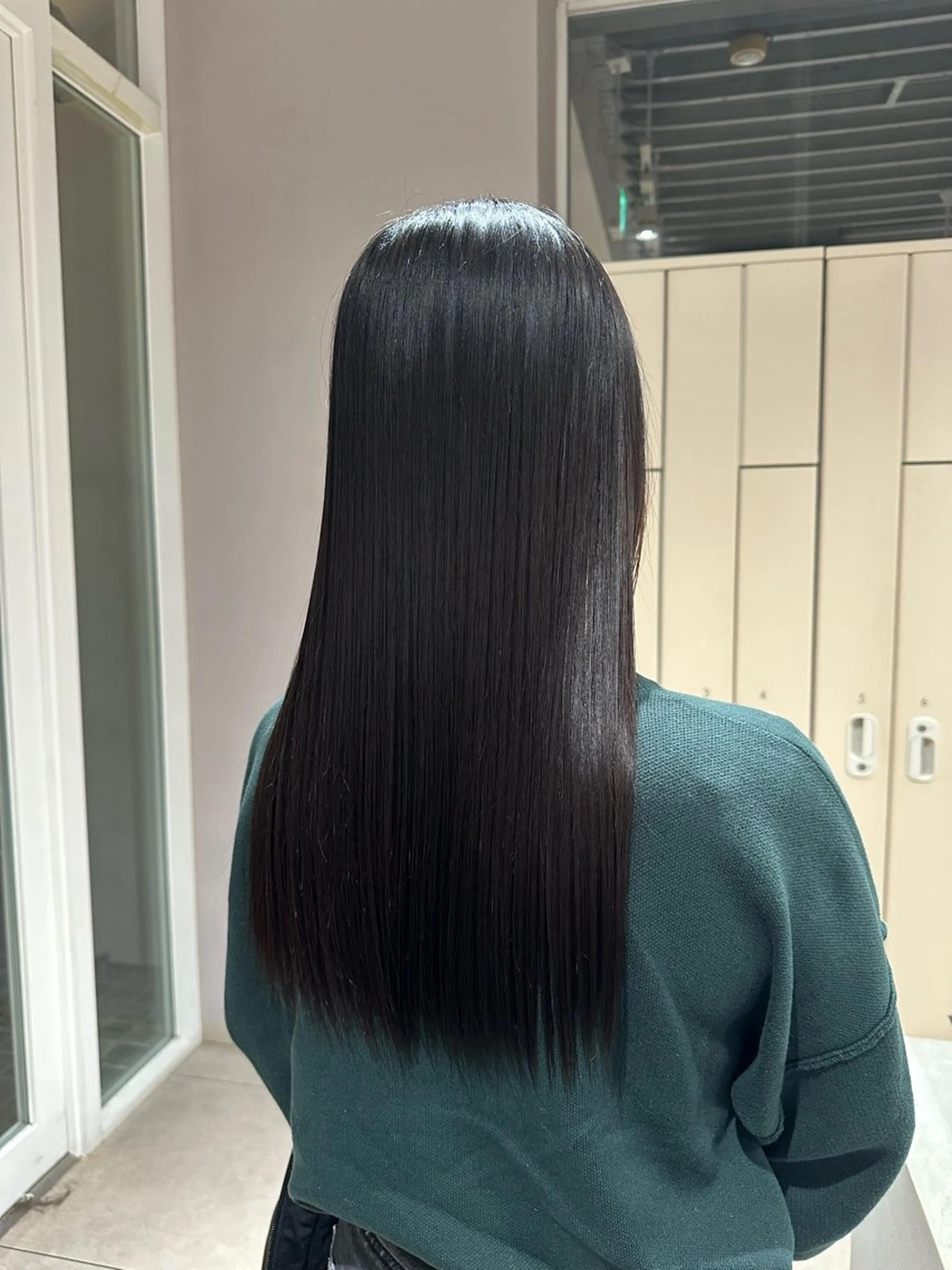 ロング 髪質改善 トリートメント トリートメント RICO/暖色カラー /縮毛矯正/ミニボブのヘアスタイル