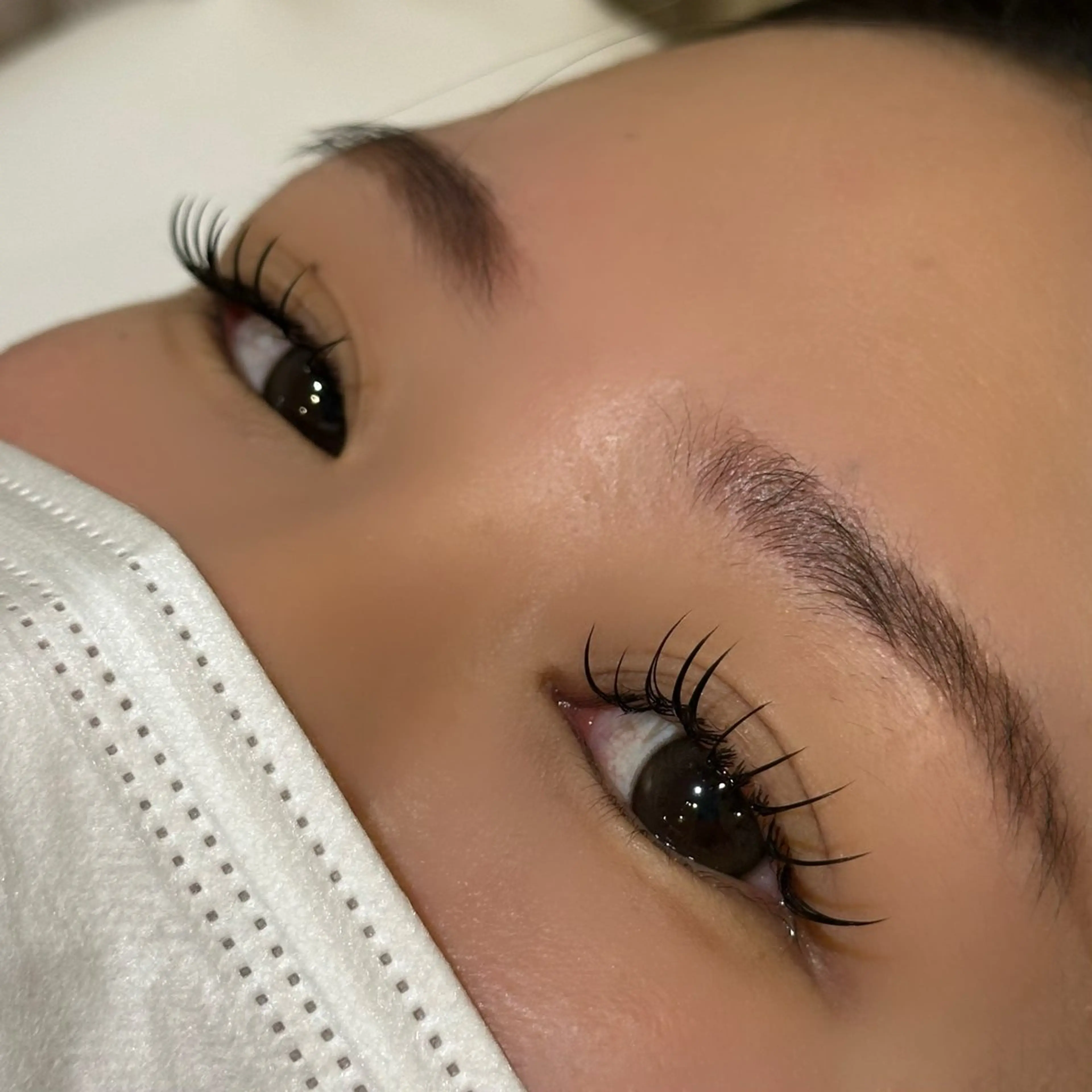 マツエク・マツパ 束感まつ毛 フラットラッシュ マツエク eyesalon Liina所属・eyelash Liinaのマツエク・マツパデザイン