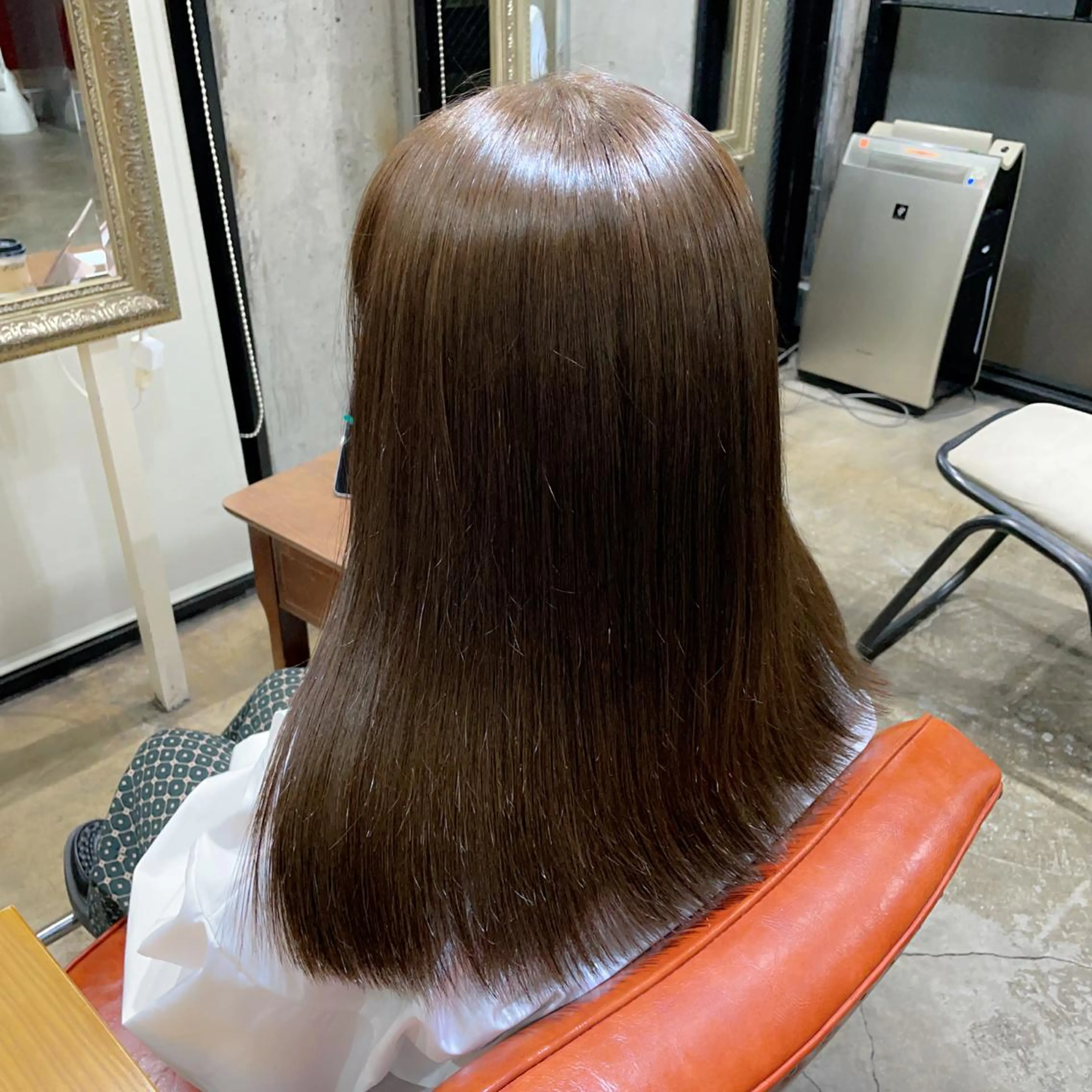 セミロング 縮毛矯正 縮毛矯正 🕊miki モテ髪🫧のヘアスタイル