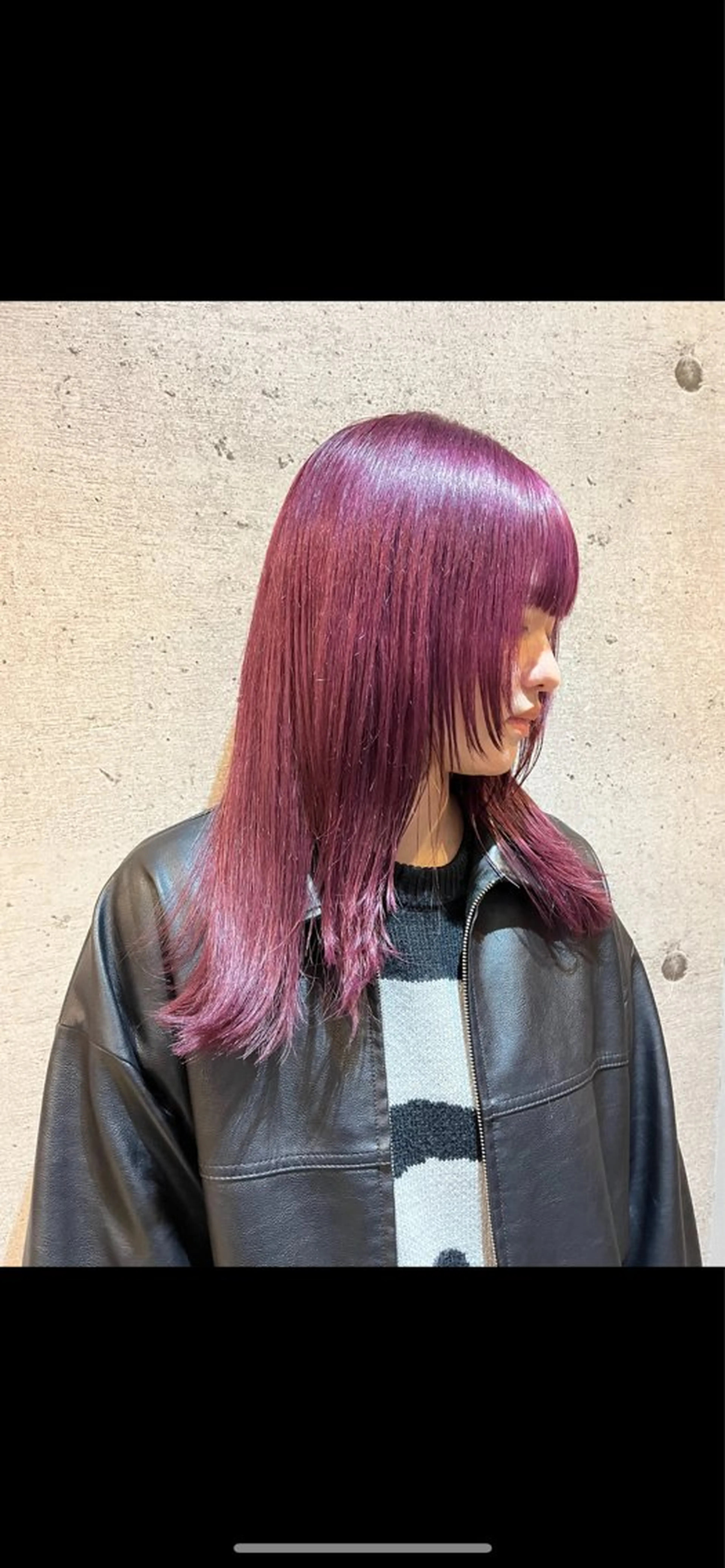 カラー ラベンダーカラー ラベンダーピンク ピンクカラー rina 🤍のヘアスタイル