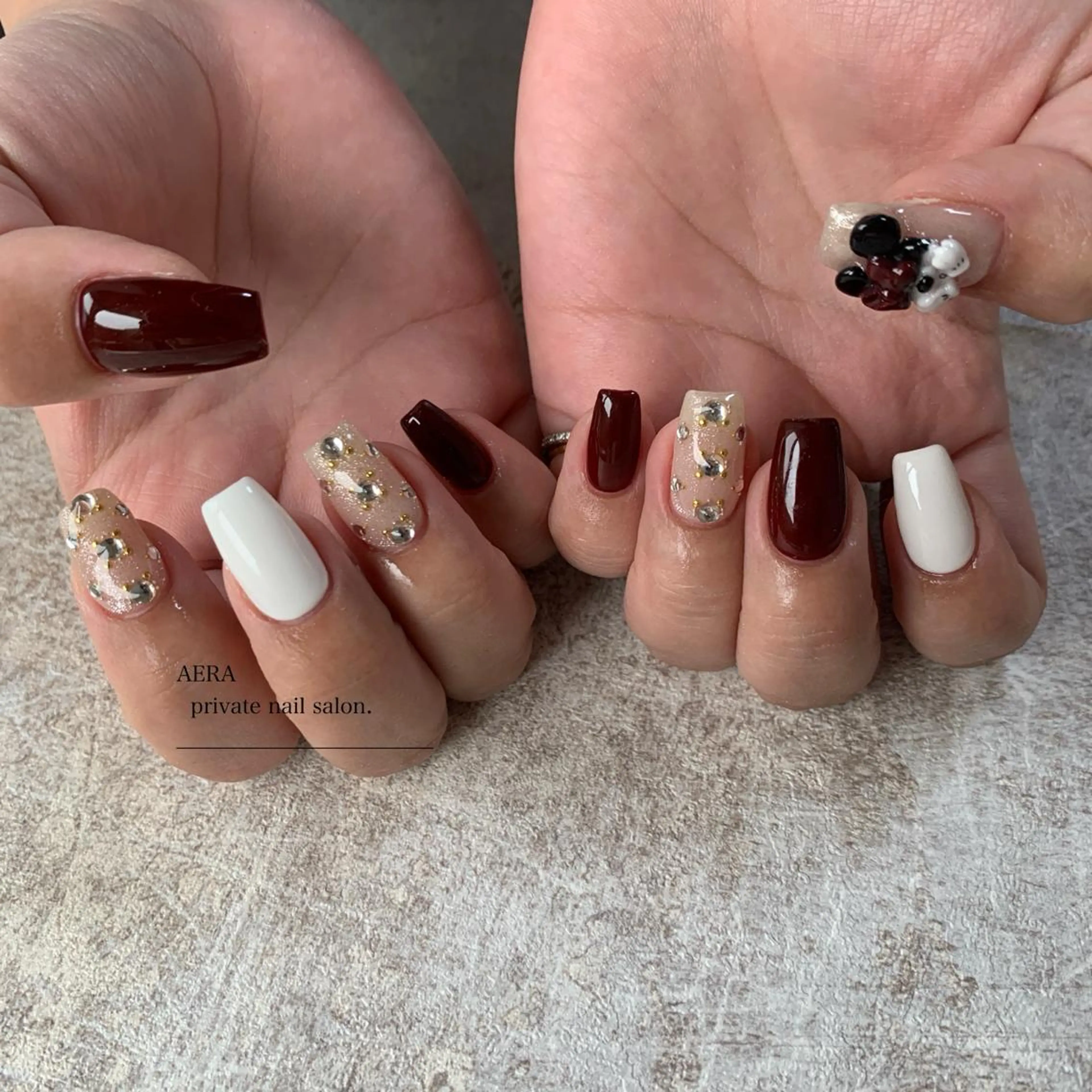 ネイル AERA nail shino🐱⸝꙳のネイルデザイン