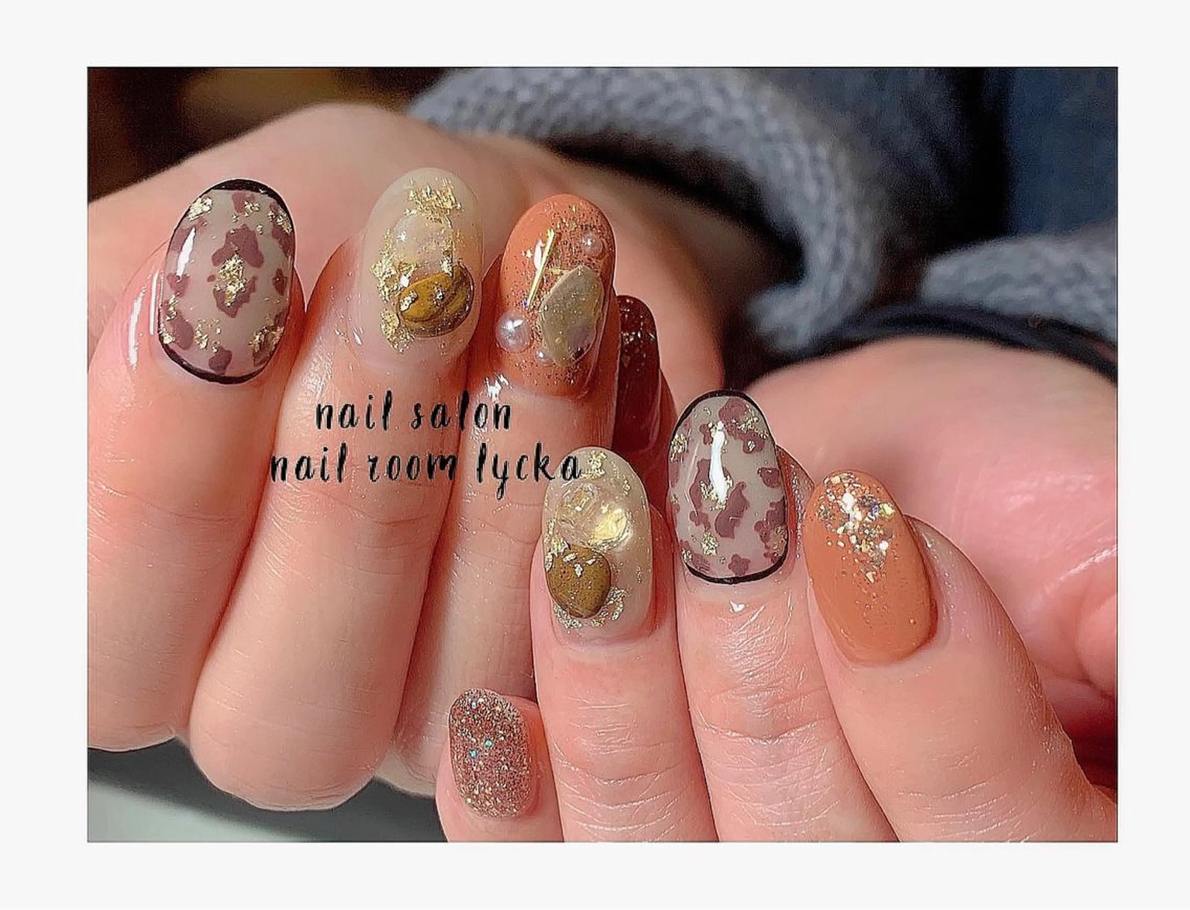 ネイル ジェルネイル パラジェル 冬ネイル ﾈｲﾙﾙｰﾑﾘｯｶ 𝐦𝐚𝐲𝐮のネイルデザイン