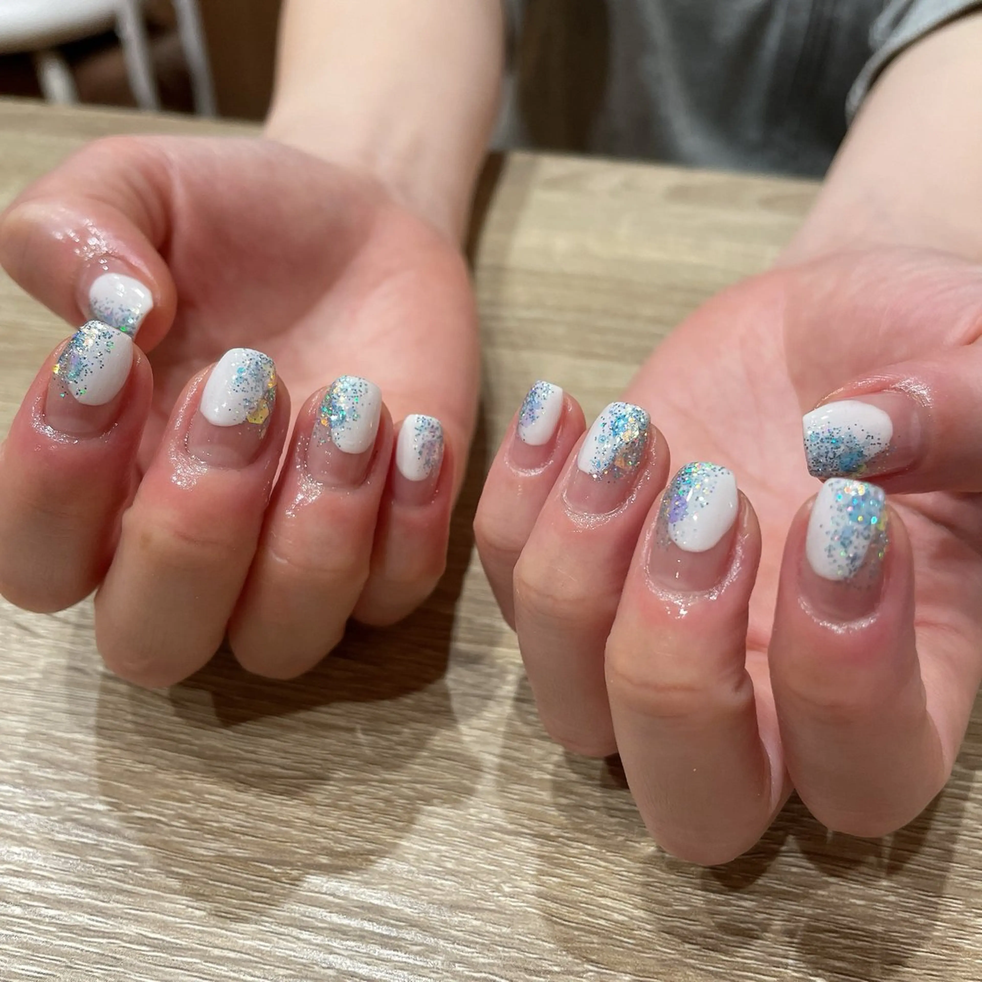 ネイル ラメ(グリッター) ハンドネイル liberté🫧 新小岩のネイルデザイン