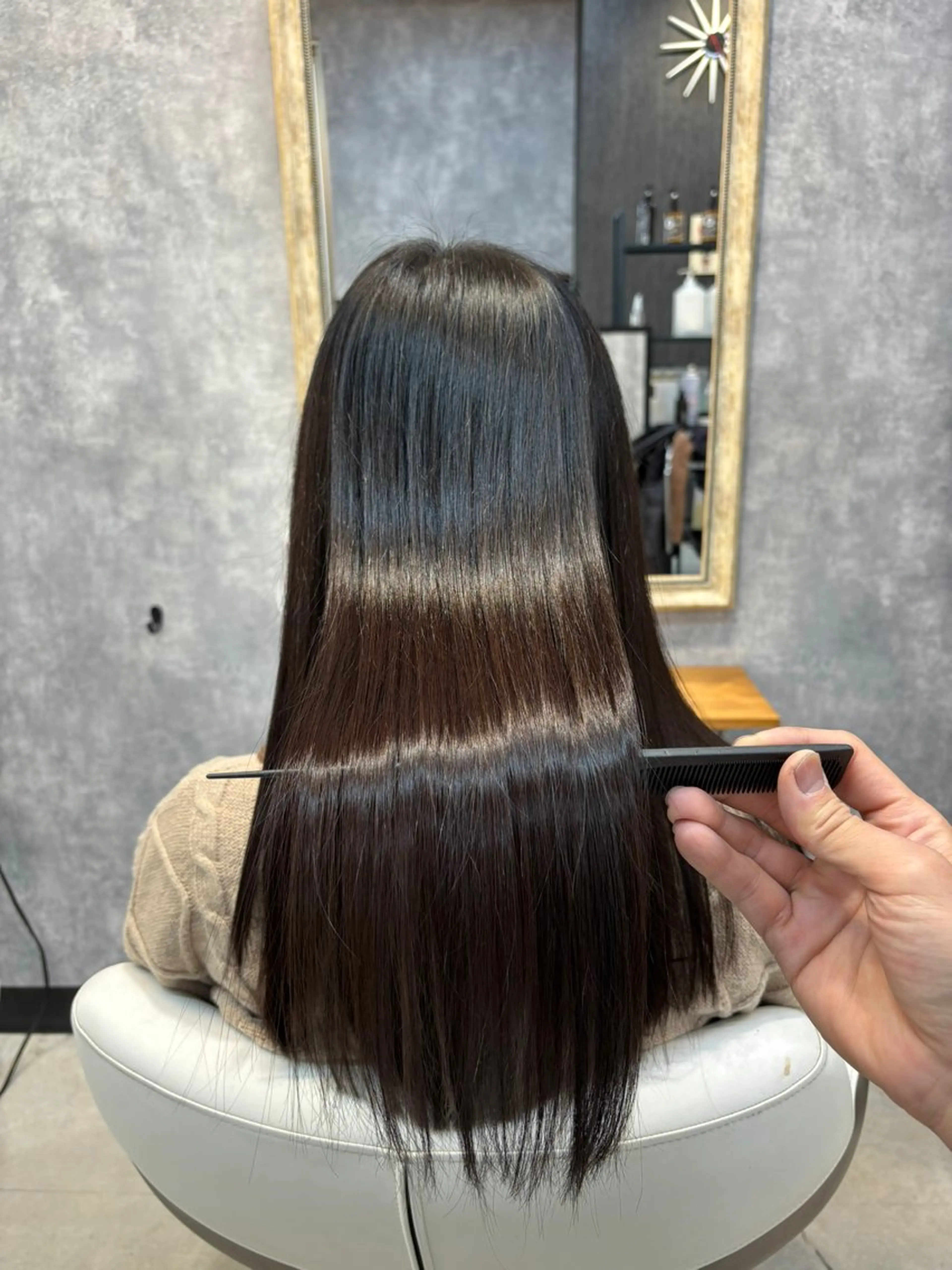 ロング カット ヘアカラー en Siena エンシエナのヘアスタイル