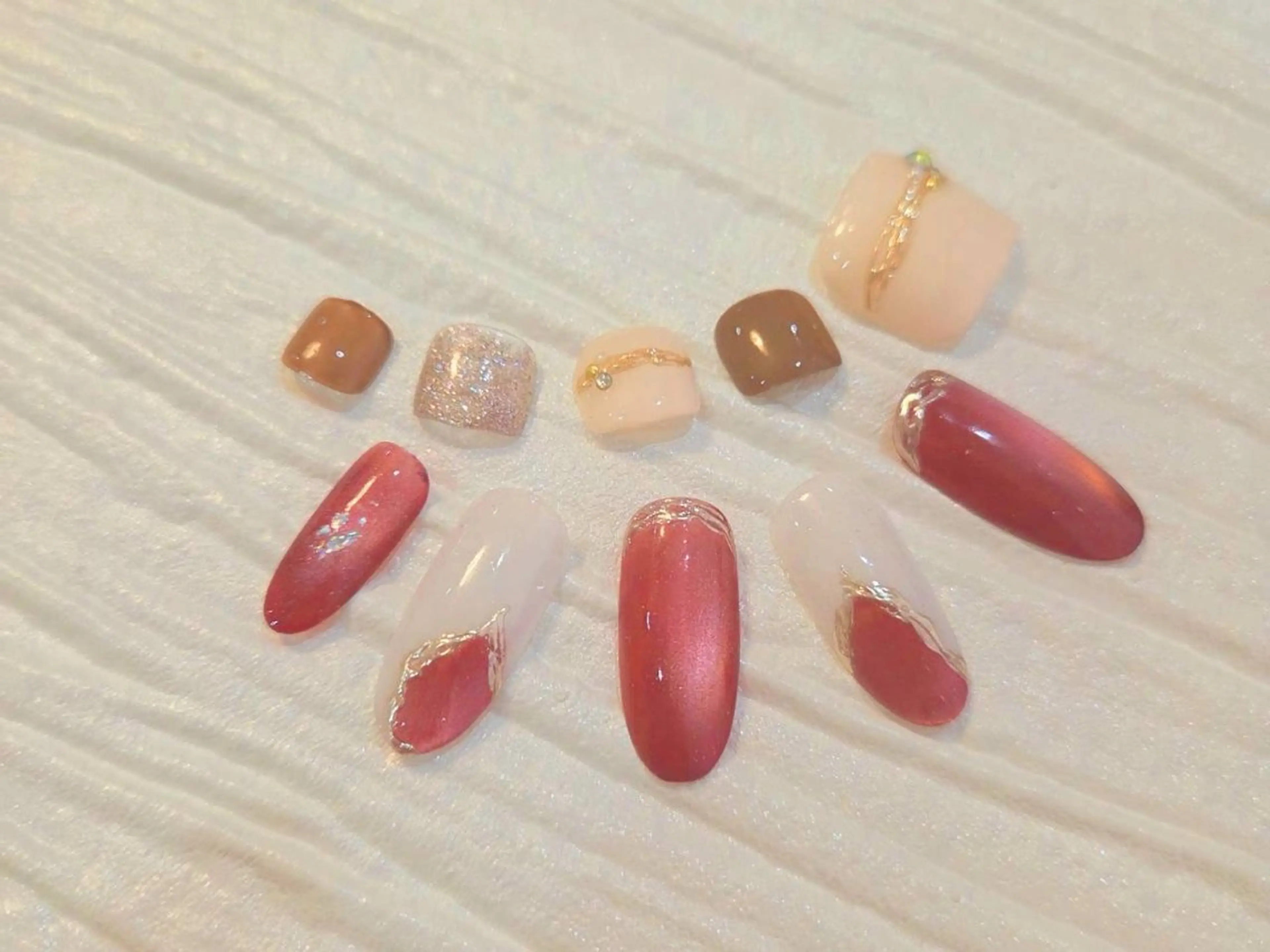 ネイル ワンカラーネイル ムーンライズ かおりのネイルデザイン