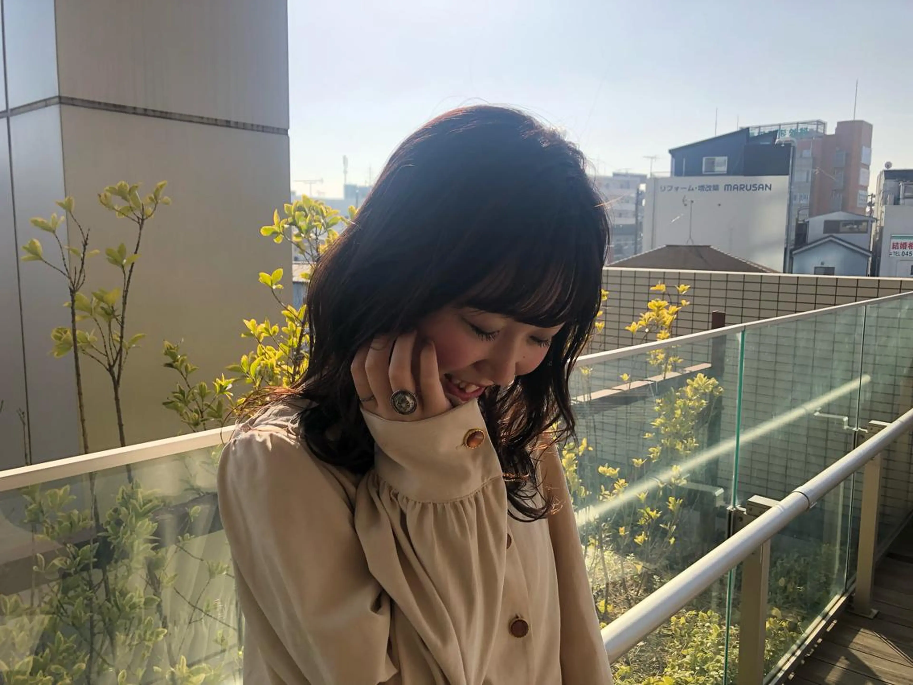 ミディアム カラー ツヤ髪カラー💎 佐藤あきのヘアスタイル