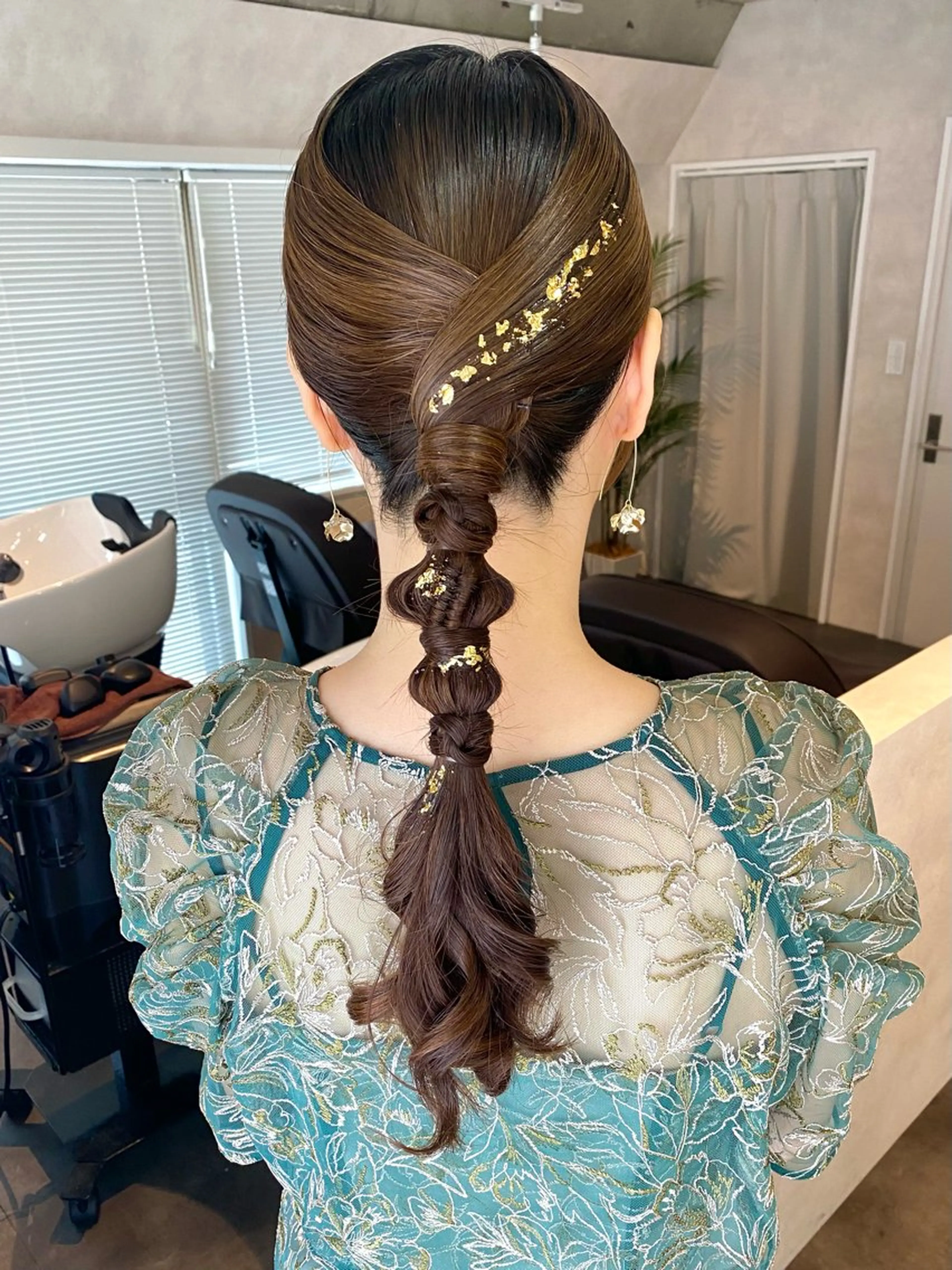 ヘアアレンジ 結婚式・ブライダル ヘアセット ヘアセット&カラー 🩷miwaのヘアスタイル